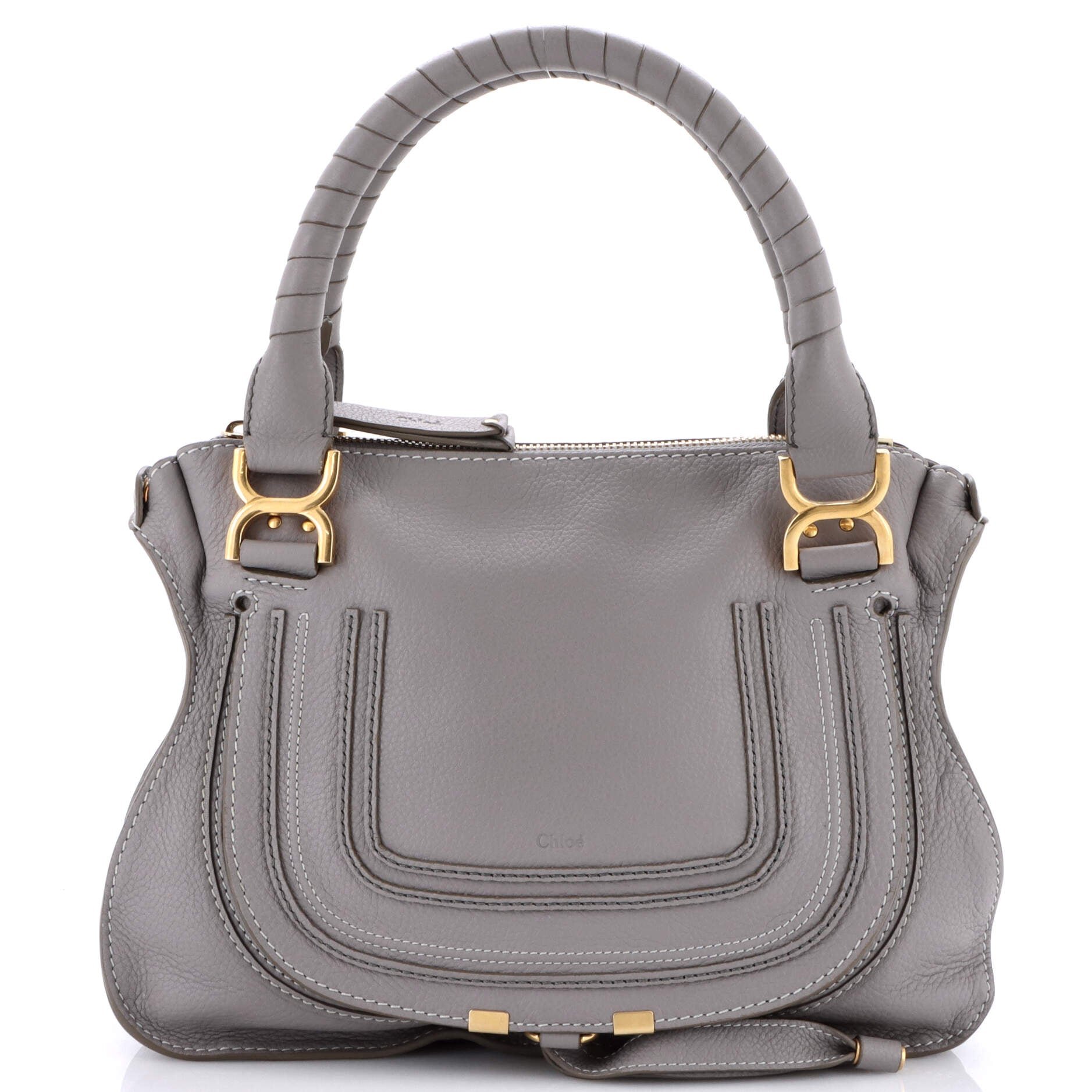 Chloe Marcie Satchel Leather Medium