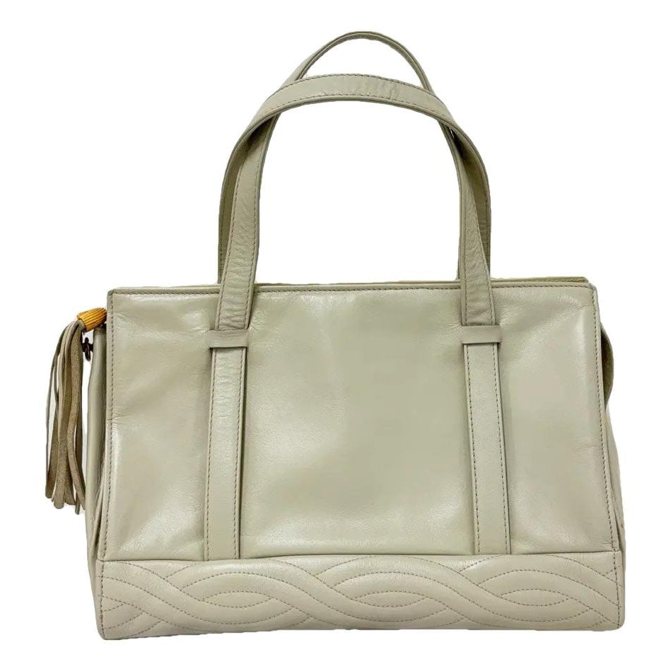 Origami leather handbag