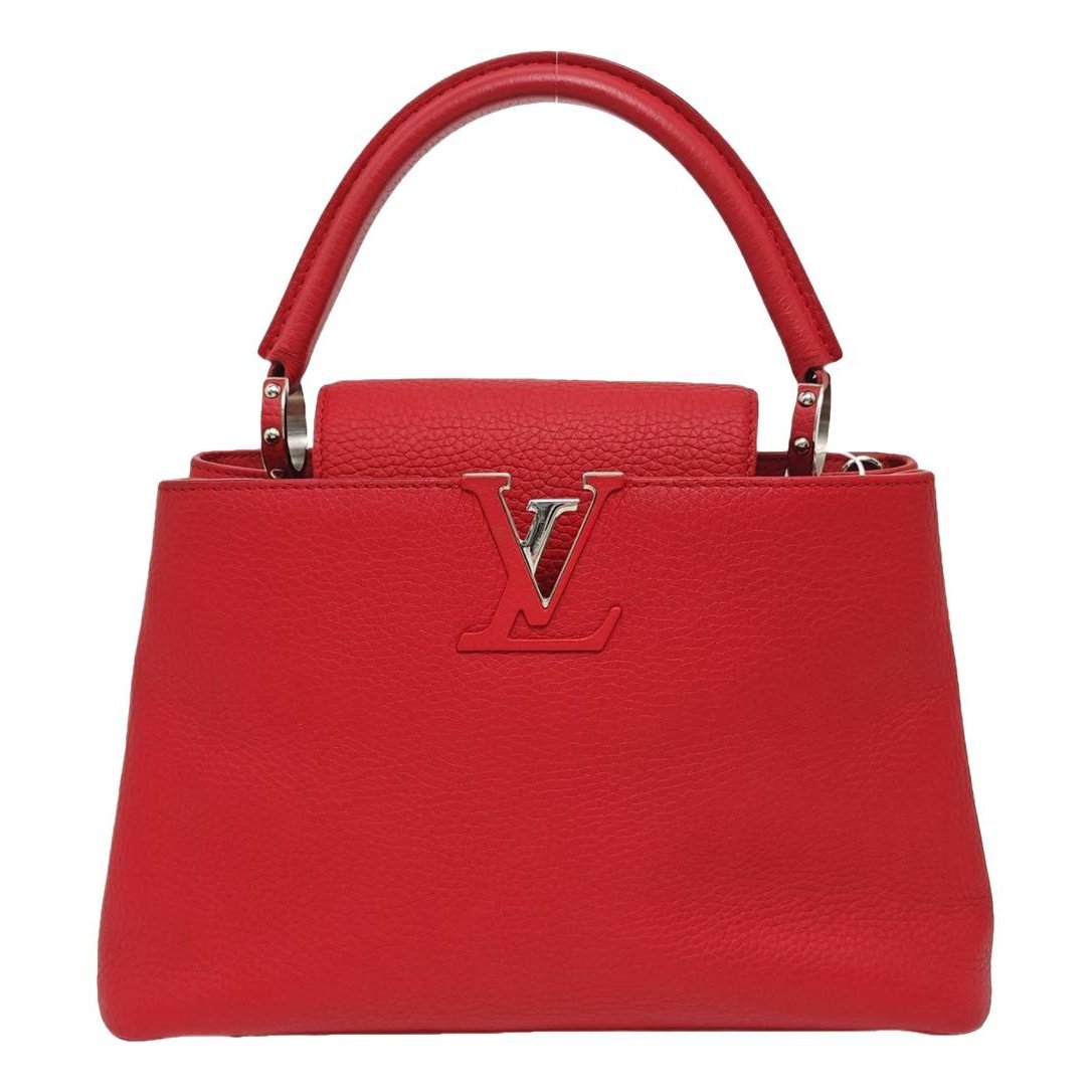 Capucines leather handbag