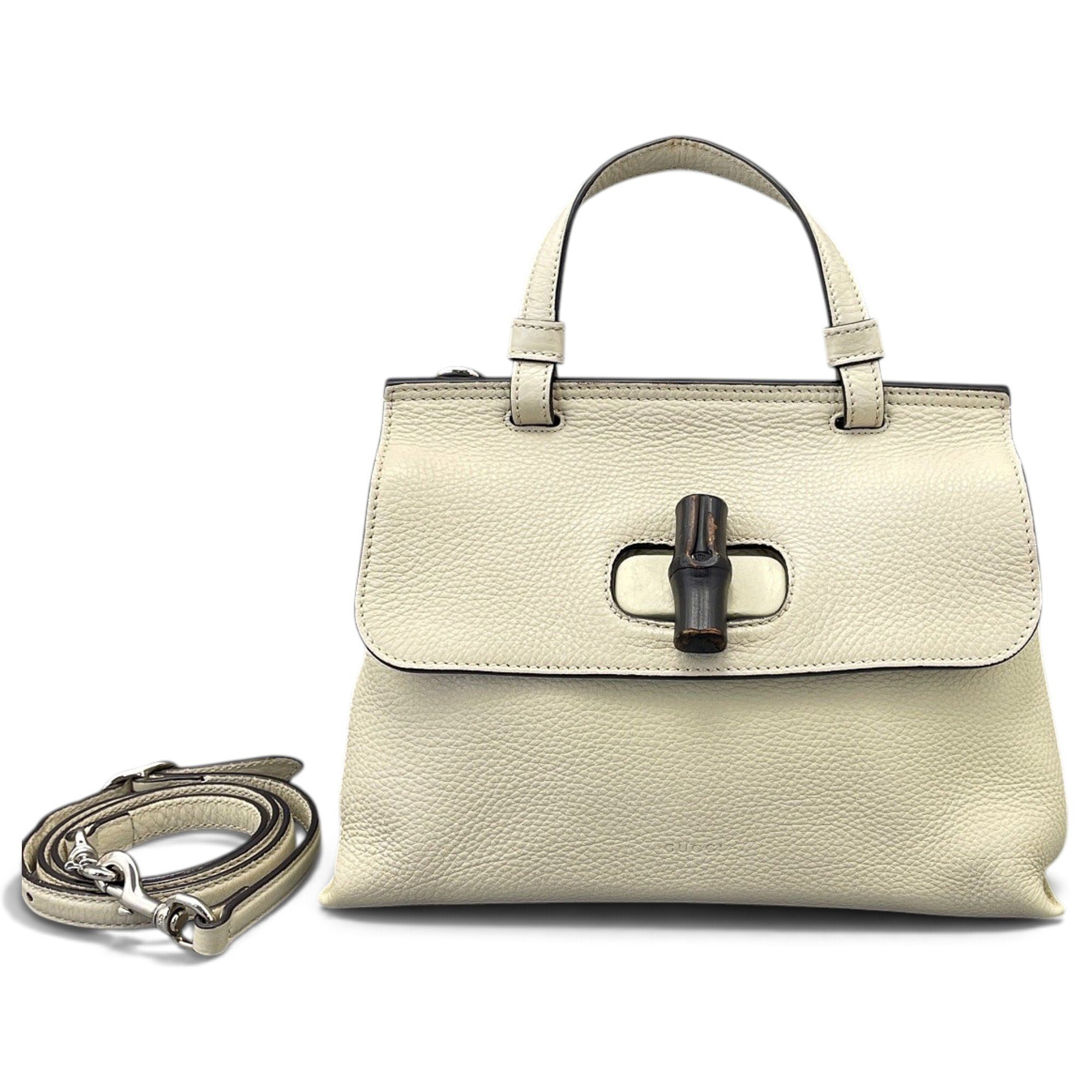 Bamboo Daily Top Handle leather handbag