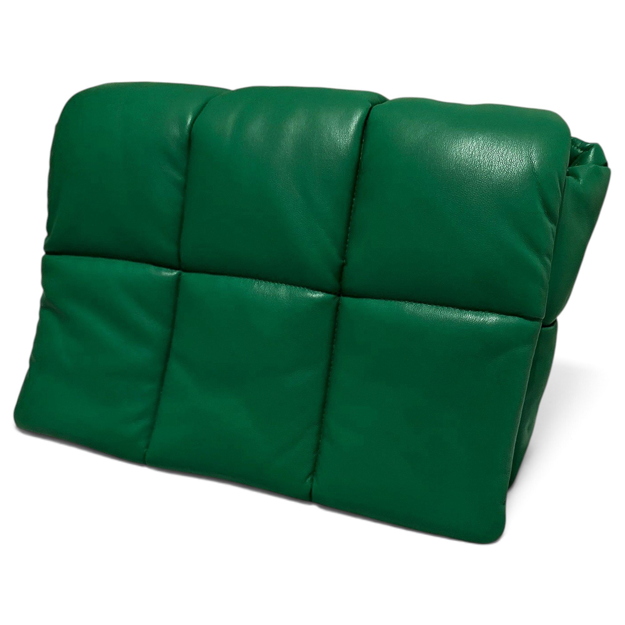 Vegan leather clutch bag