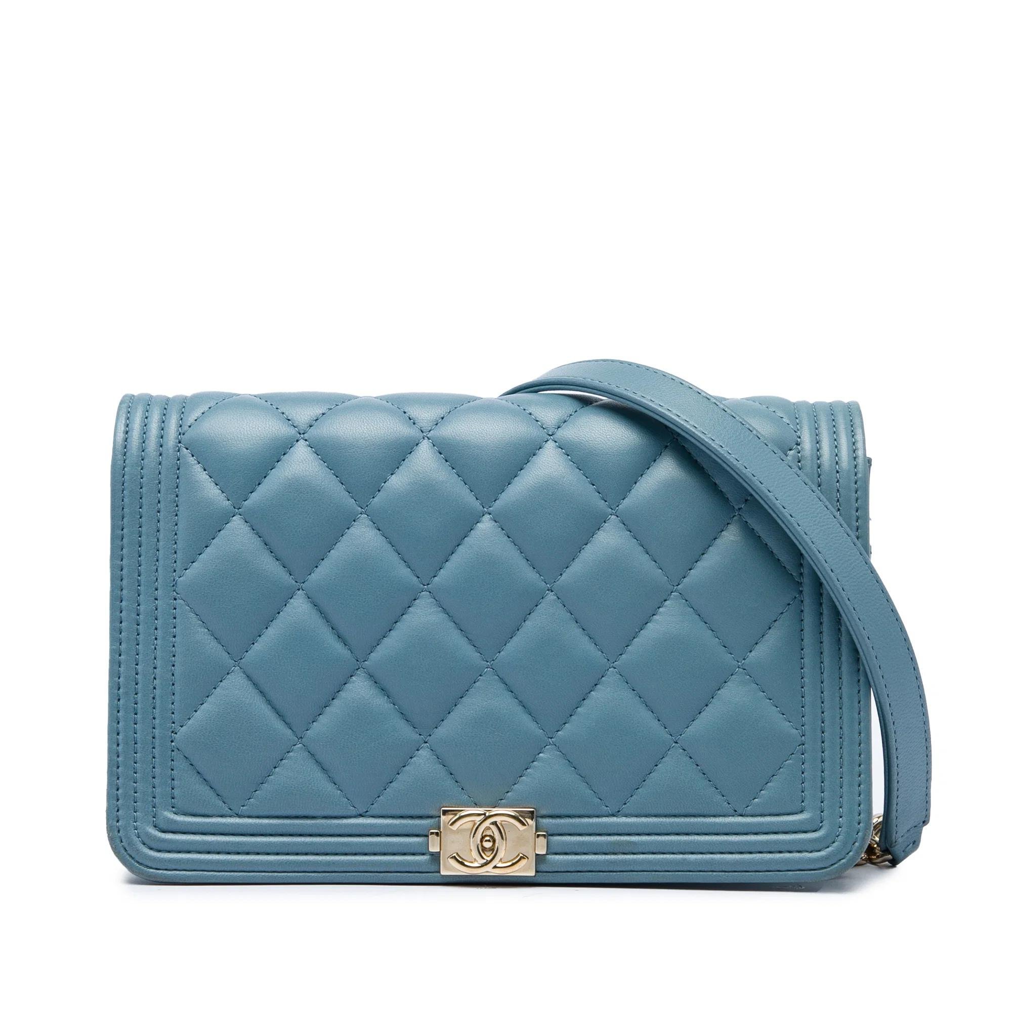 Boy leather crossbody bag