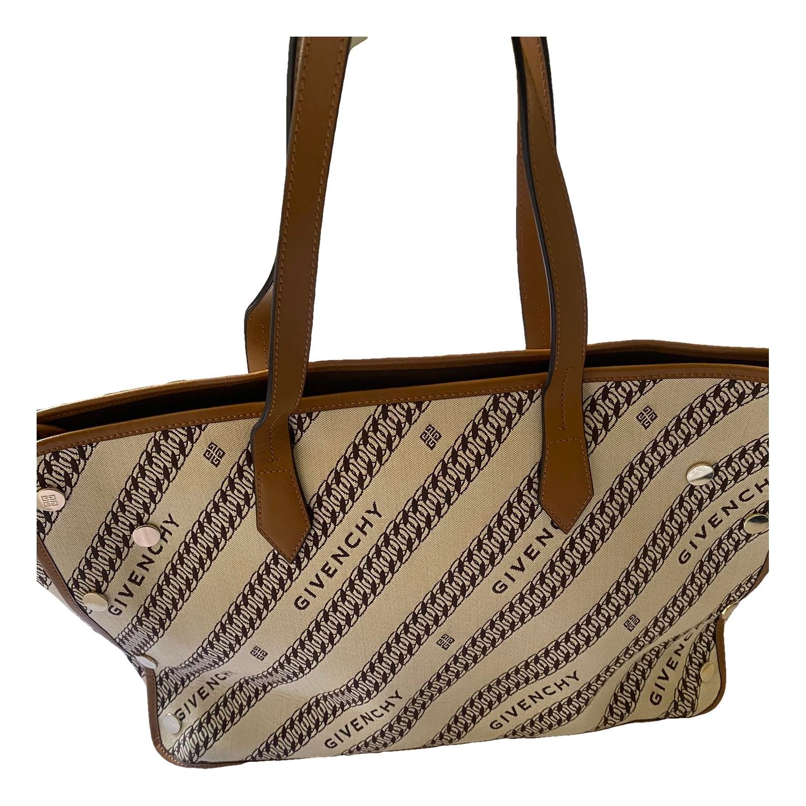 G Tote leather handbag