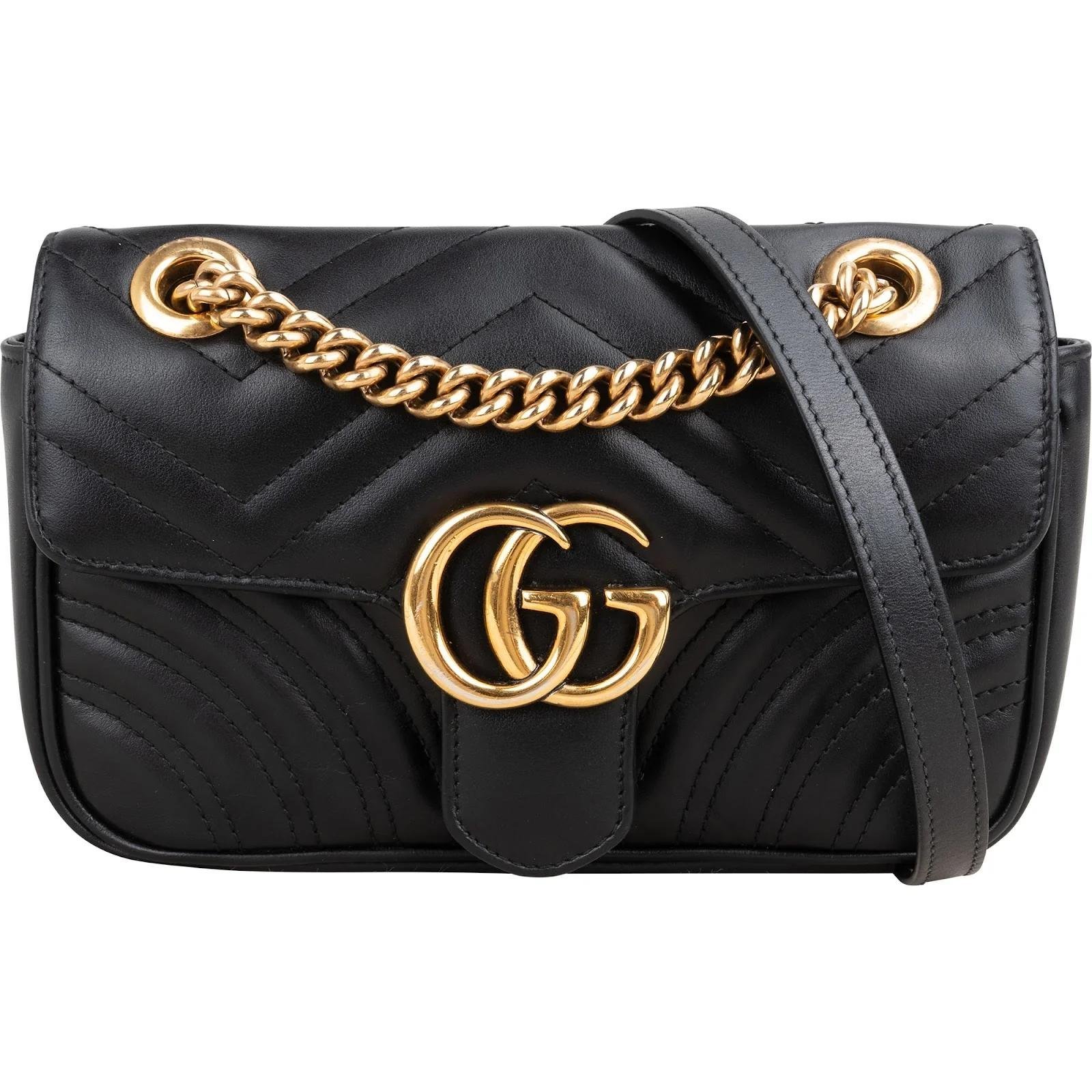 GG Marmont leather crossbody bag