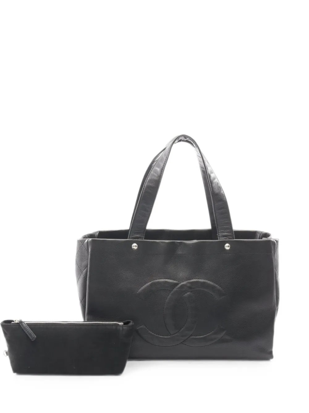 2008-2009 matelassé CC logo tote bag