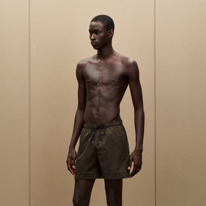 Kaki Swim Trunks