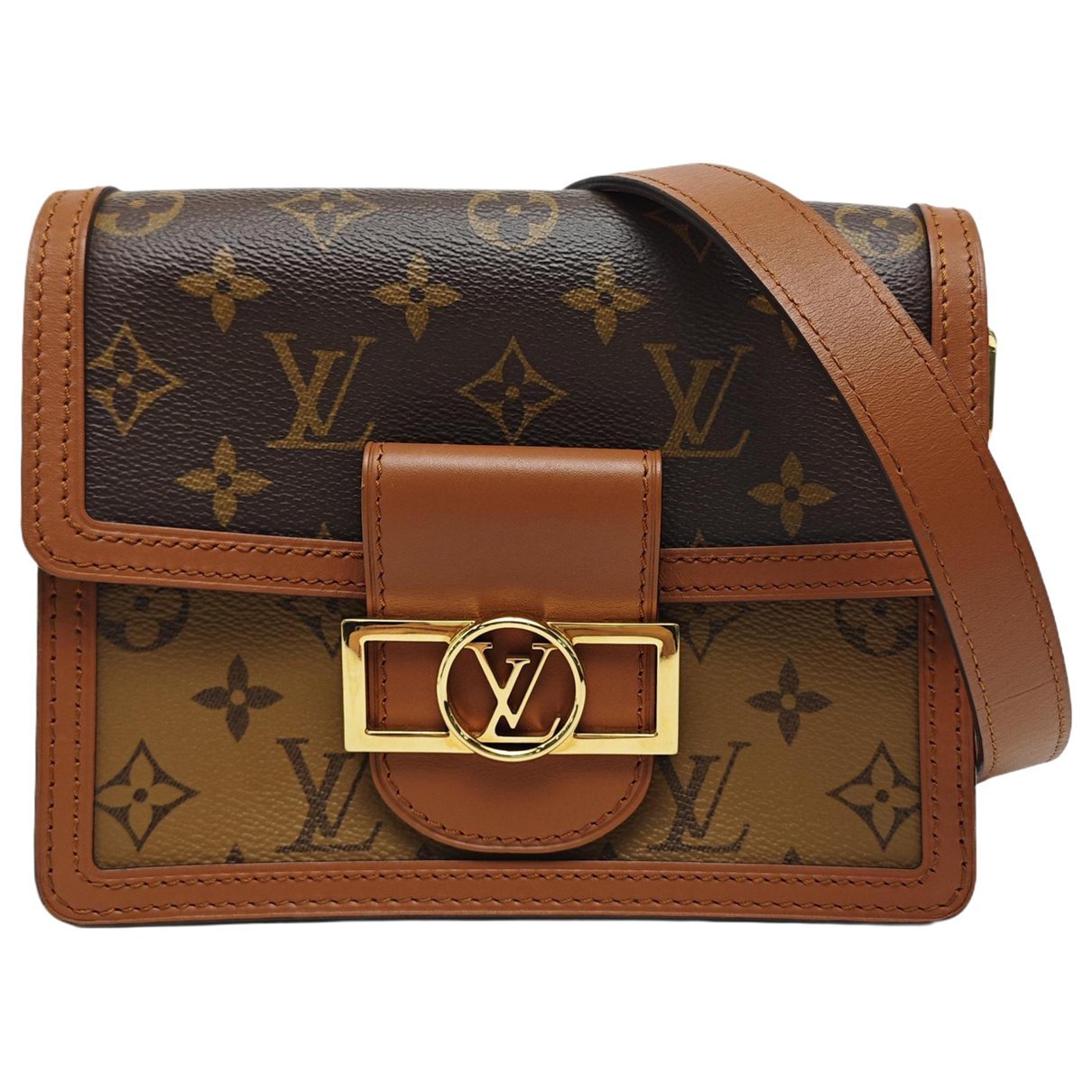Dauphine leather mini bag