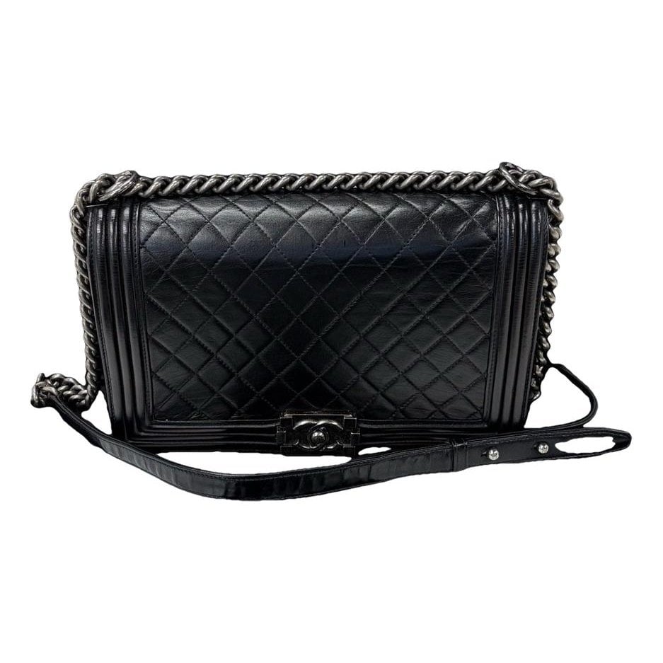 Boy leather crossbody bag