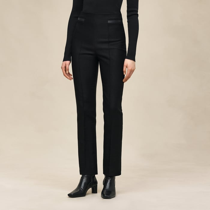 Noir Cigarette Pants