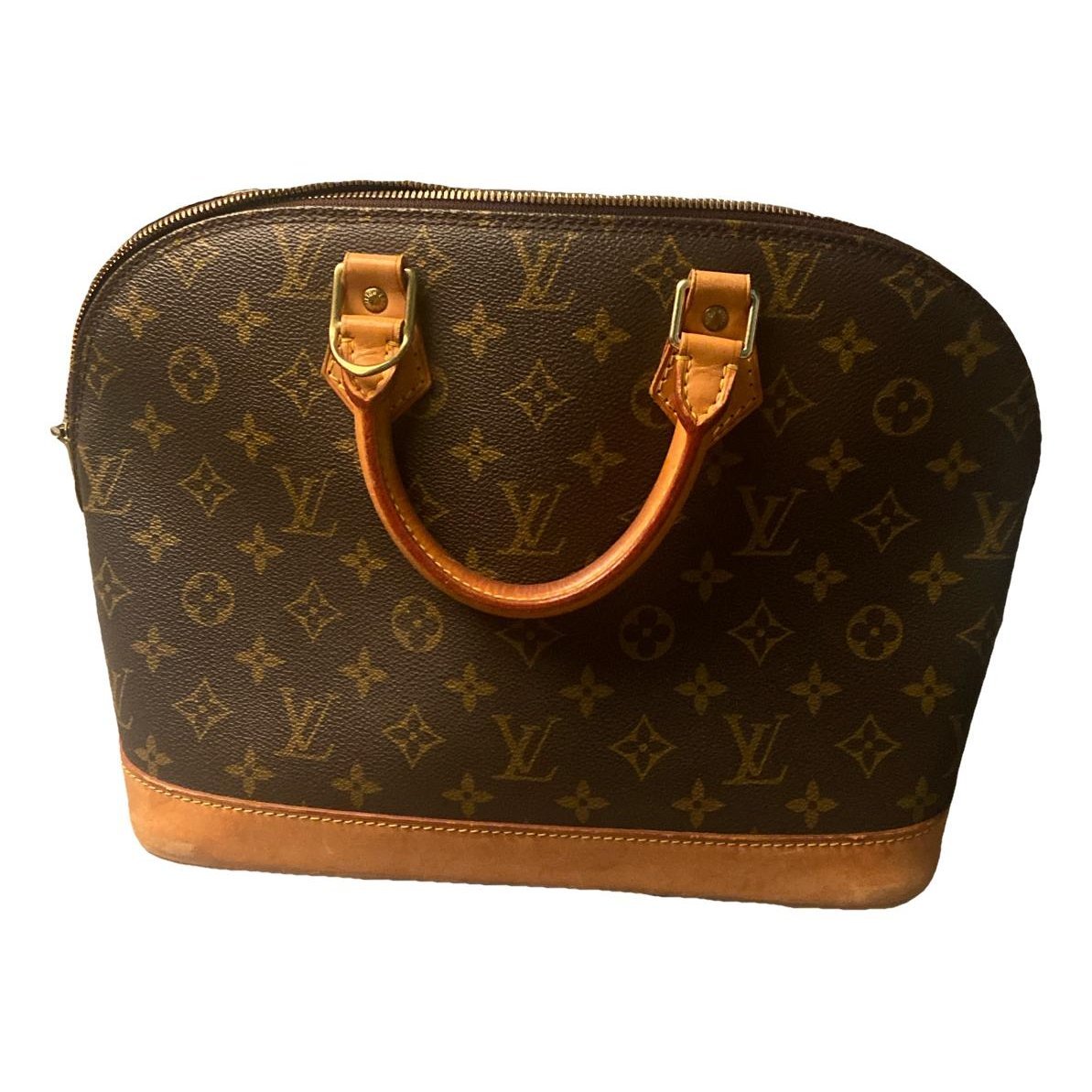 Alma leather handbag