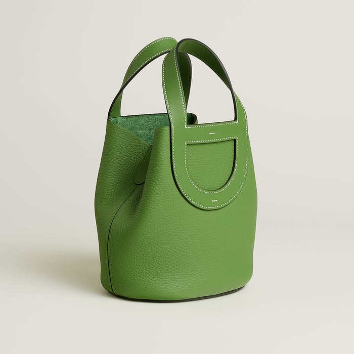 Vert Yucca Hermès In-the-loop 18 Stitch Bag