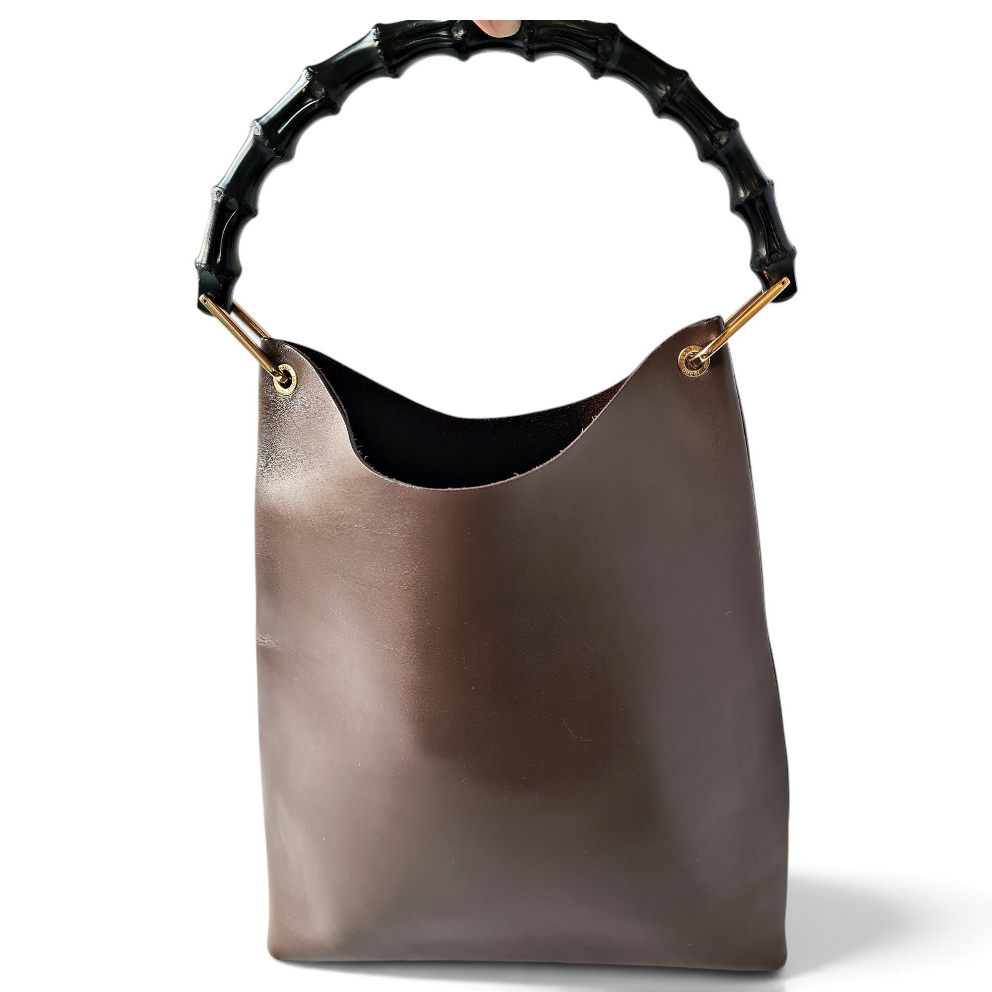 Leather handbag