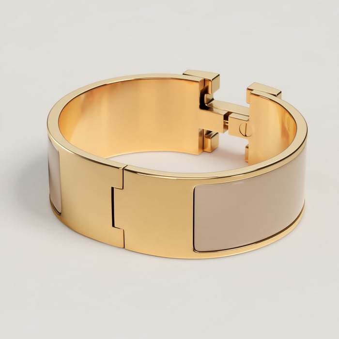 Marron Glacé Clic Clac H Bracelet
