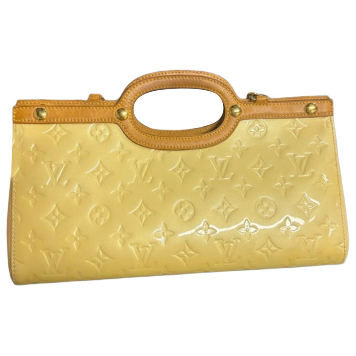 Roxbury patent leather handbag