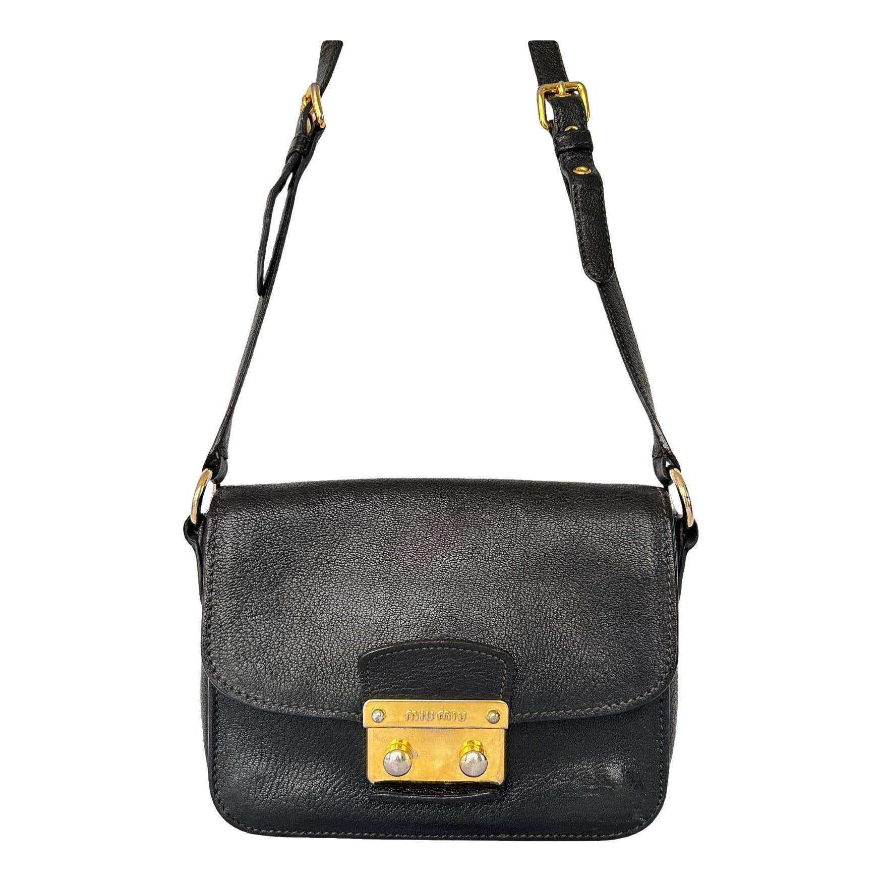 Leather crossbody bag