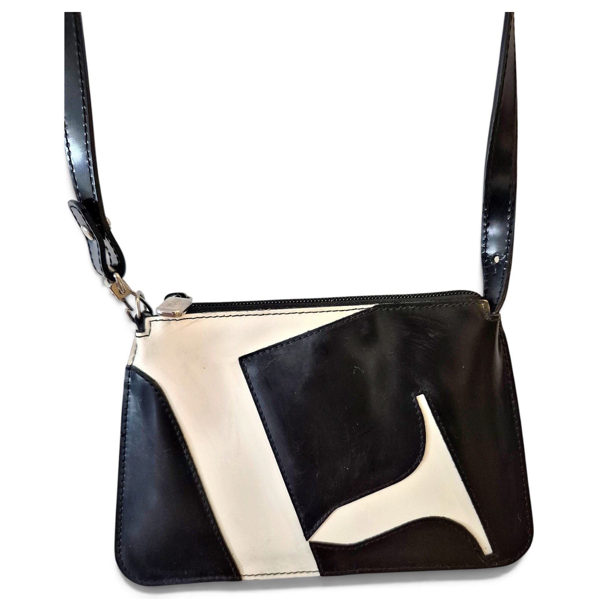 Leather crossbody bag