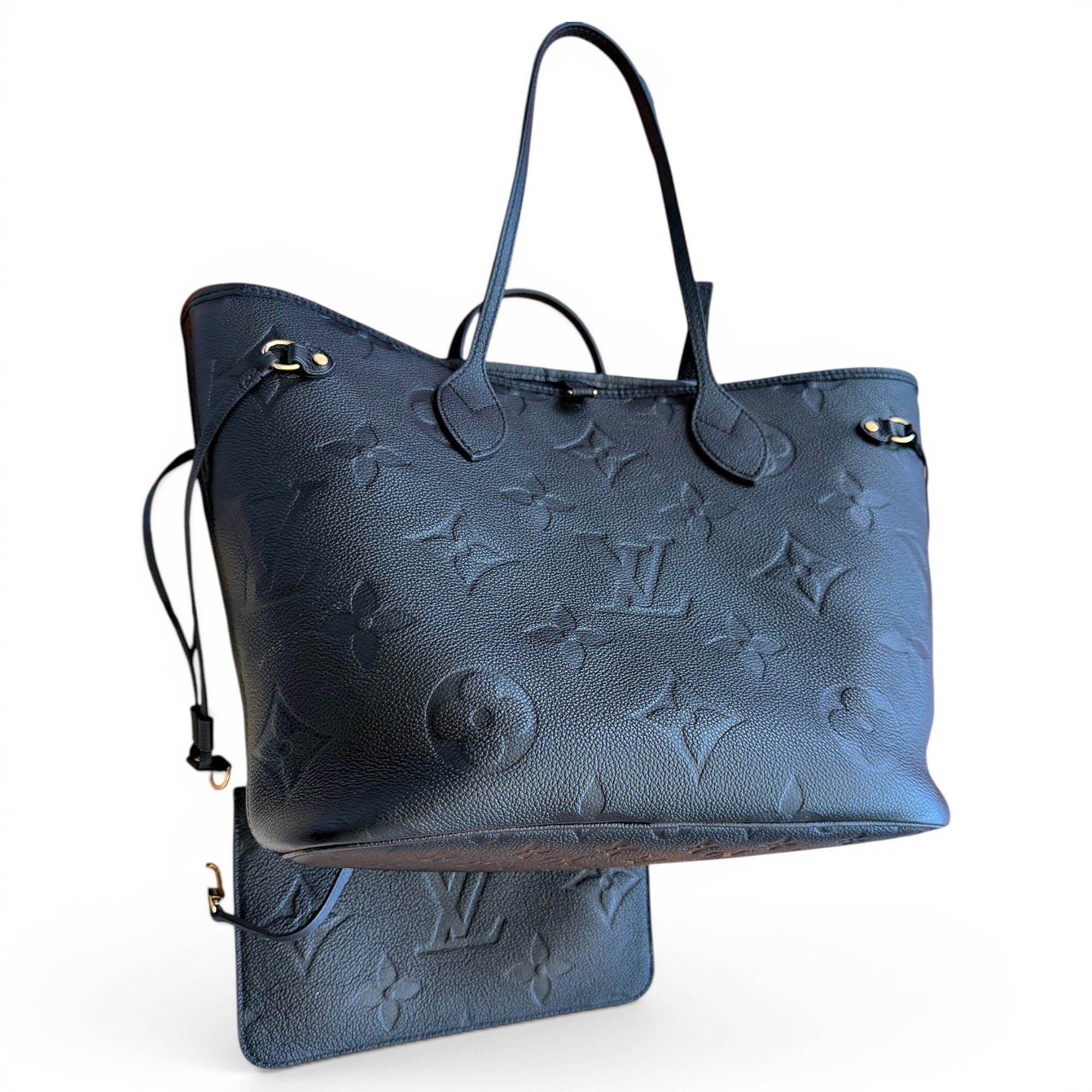 Neverfull leather tote