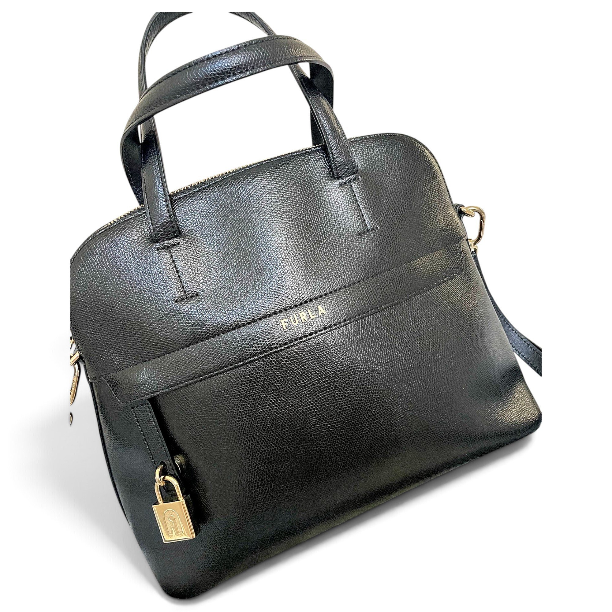 Metropolis leather handbag