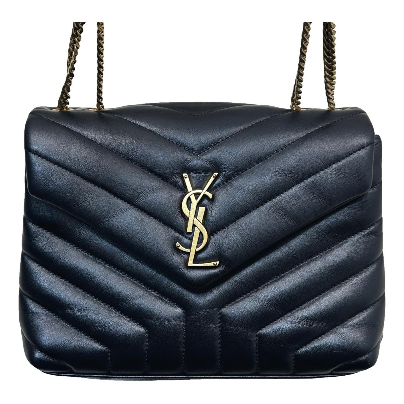 Saint Laurent Collége monogramme leather handbag