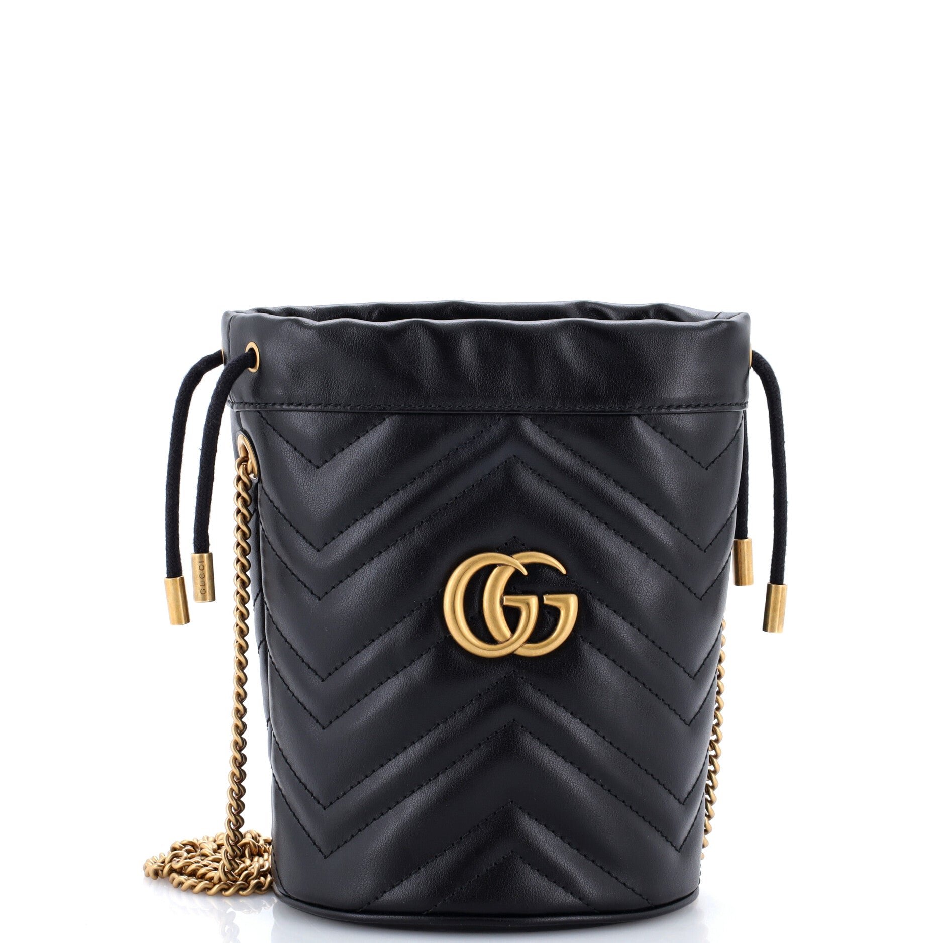 GG Marmont Bucket Bag Matelasse Leather Mini