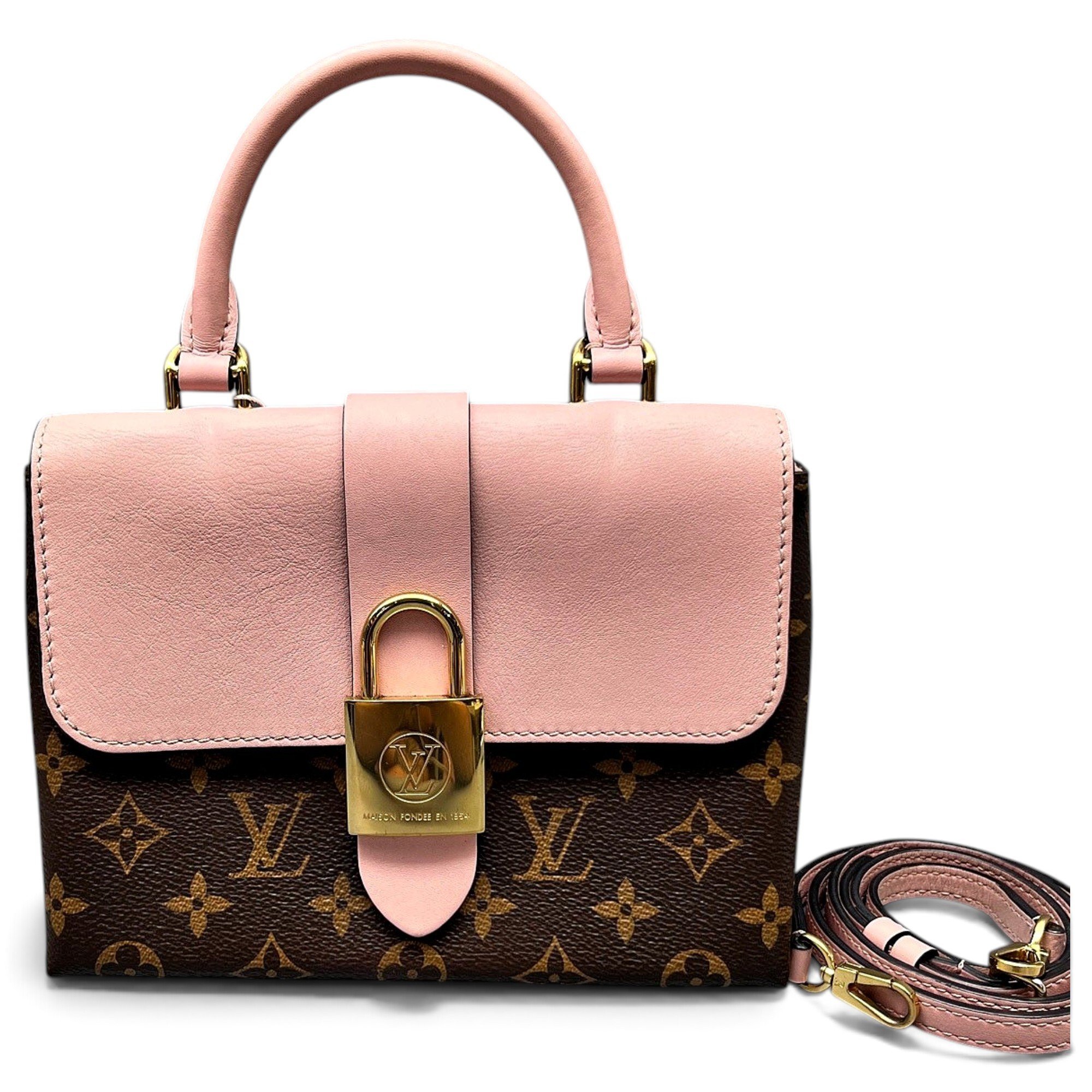 Locky BB leather handbag