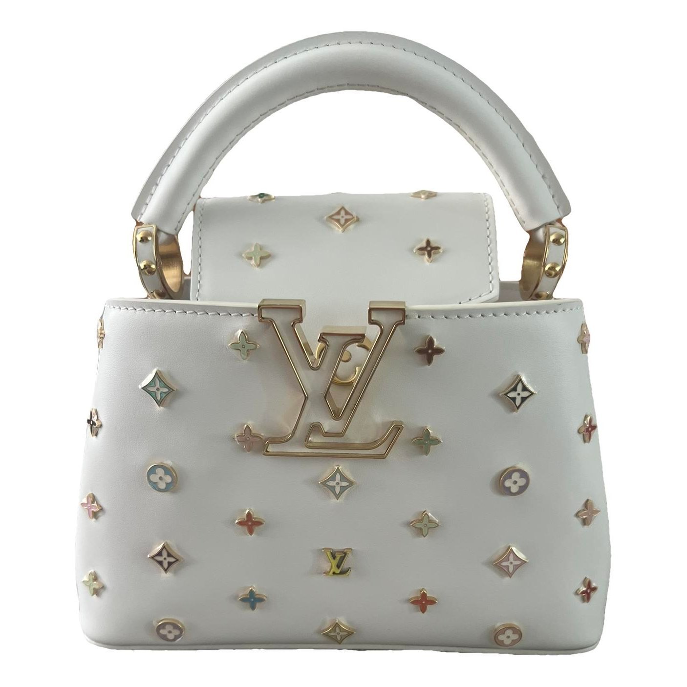 Capucines leather handbag