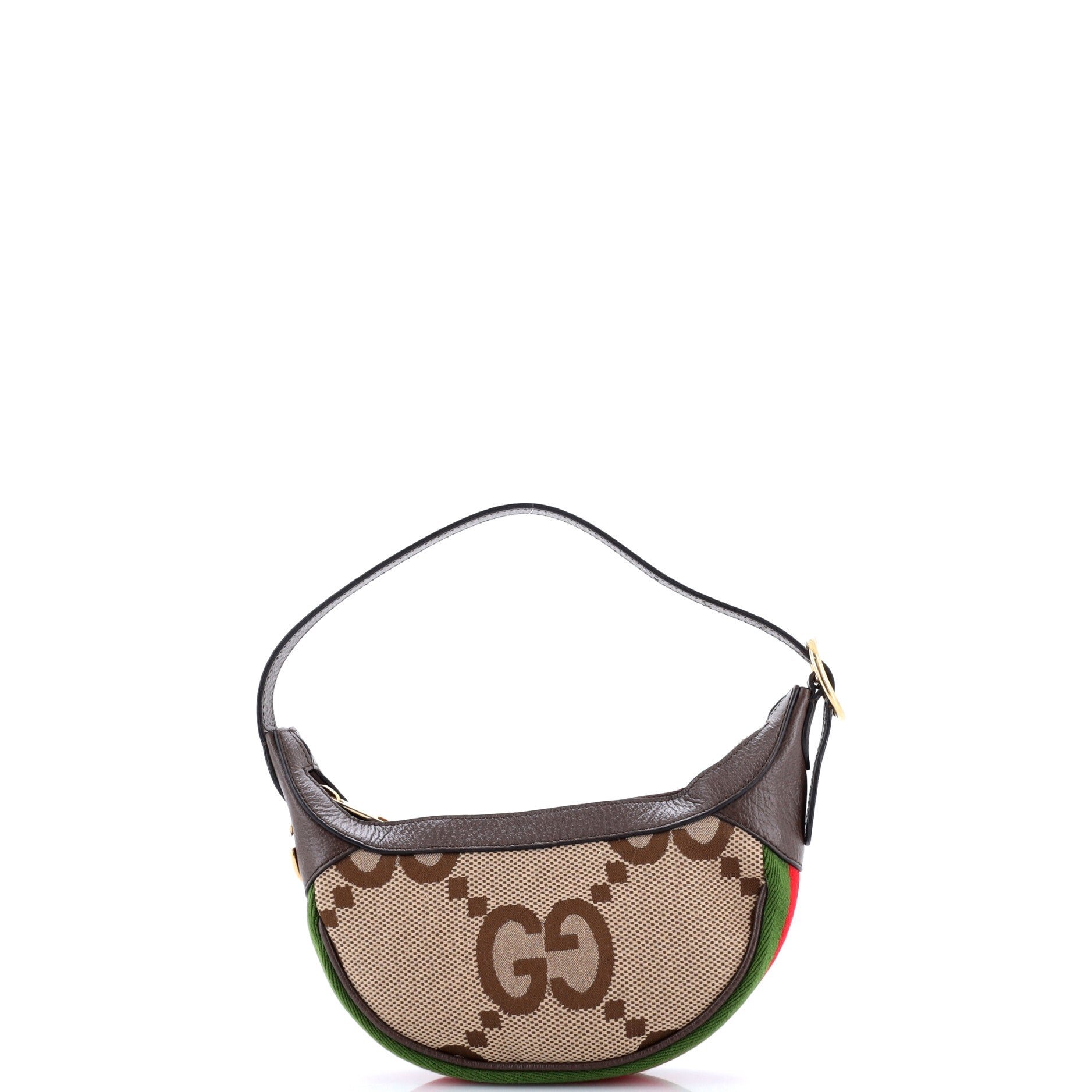 Ophidia Half Moon Bag Jumbo GG Canvas Mini