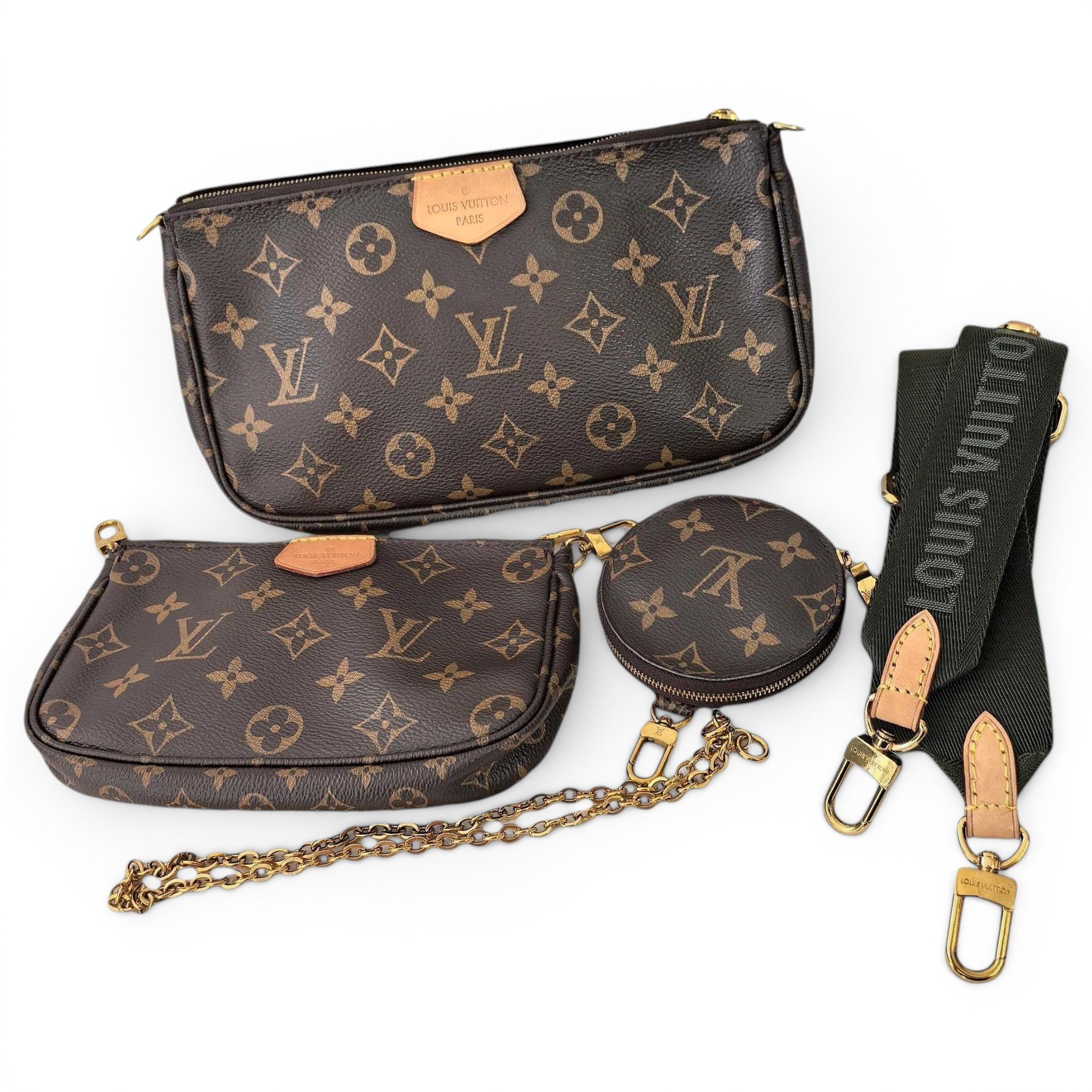 Multi Pochette Accessoires leather handbag