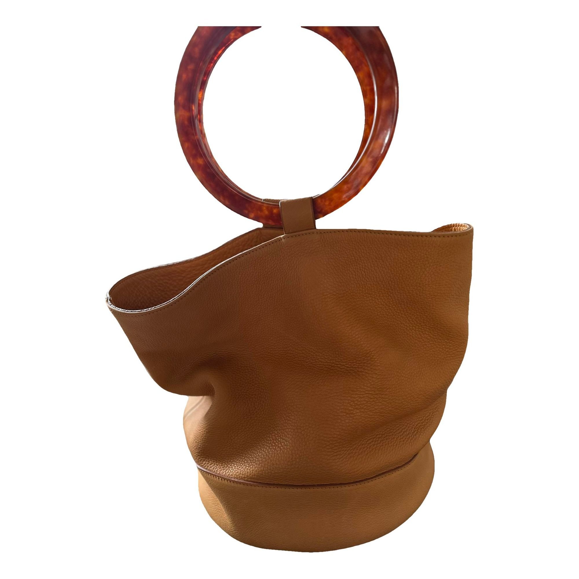 Medium Bonsai leather handbag
