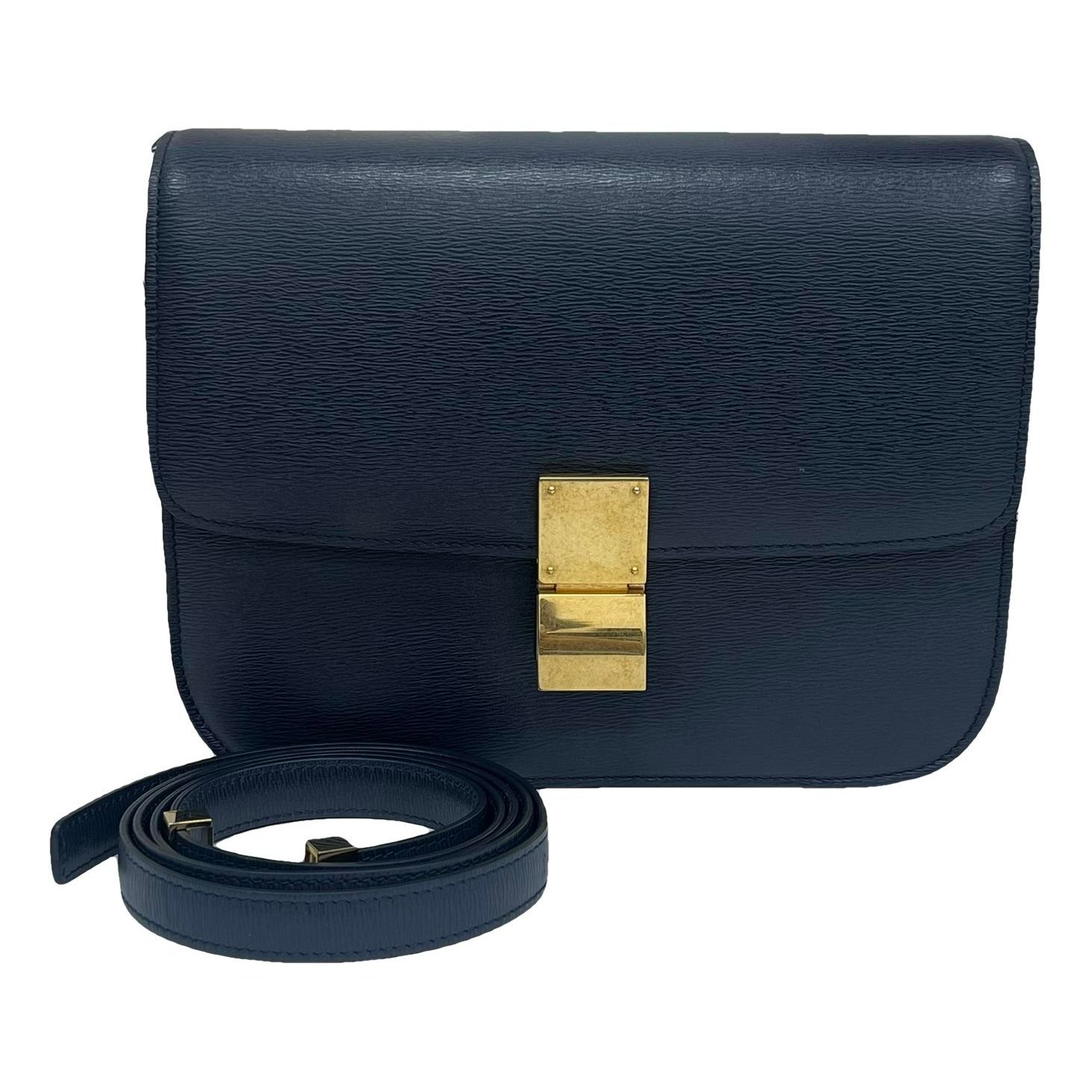 Classic leather handbag