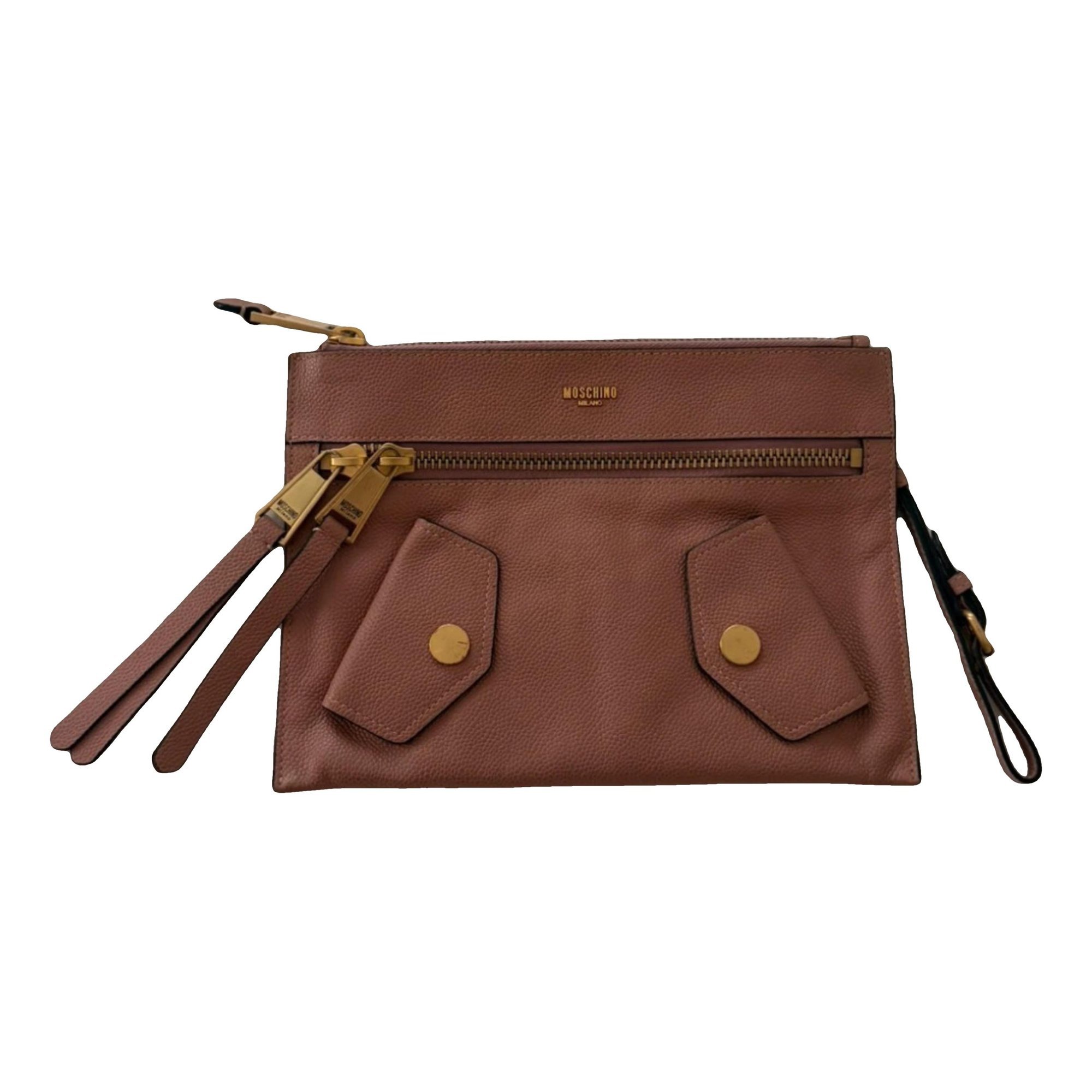Moschino Biker leather mini bag