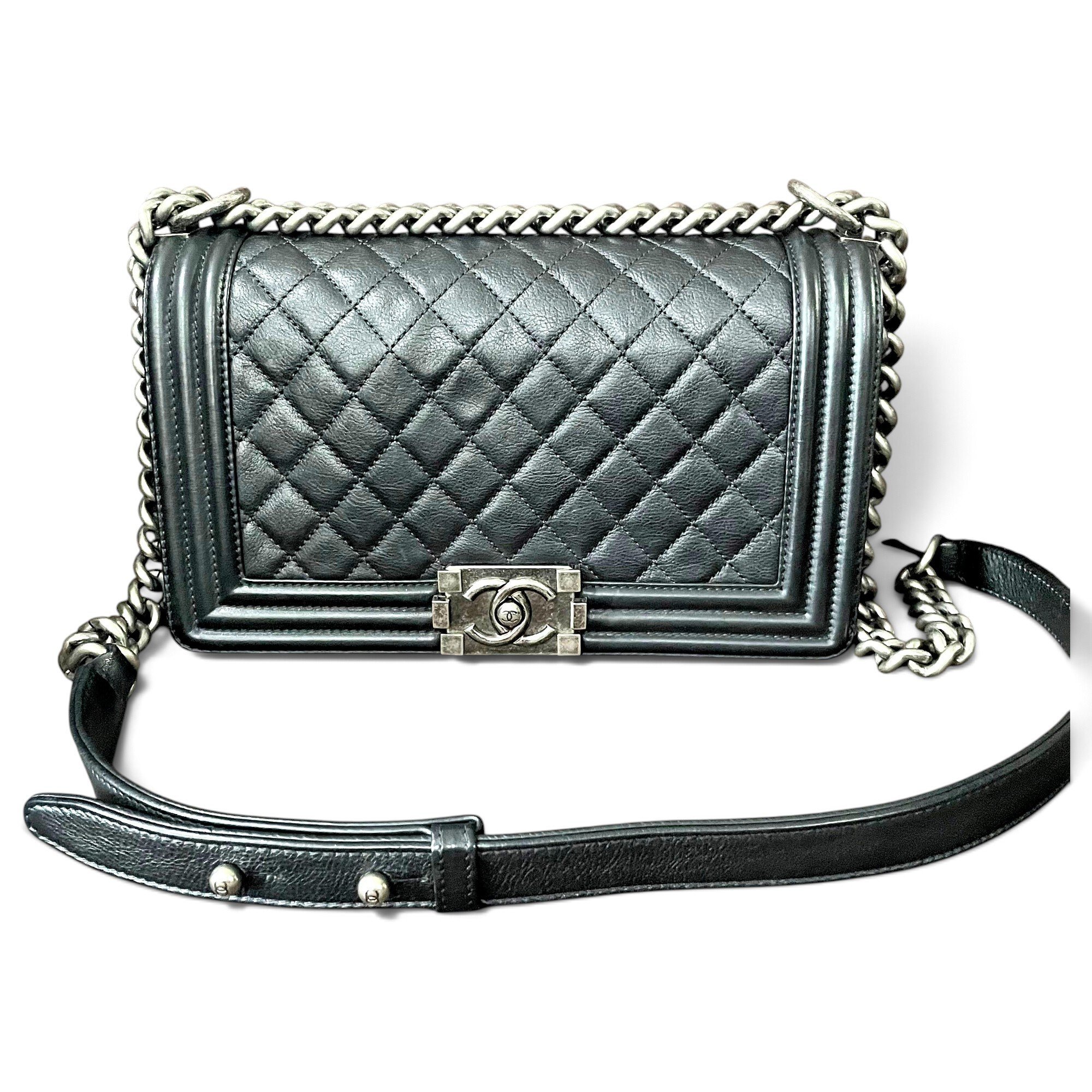 Boy leather handbag