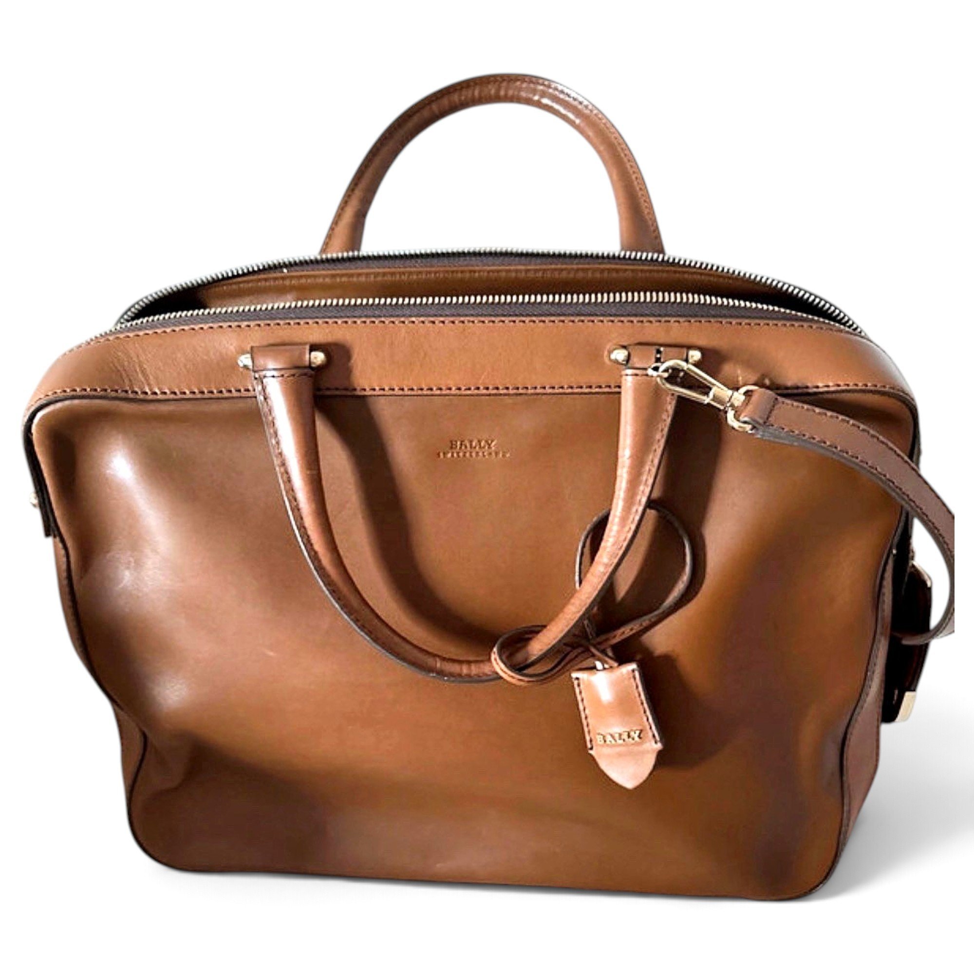 Leather 48h bag