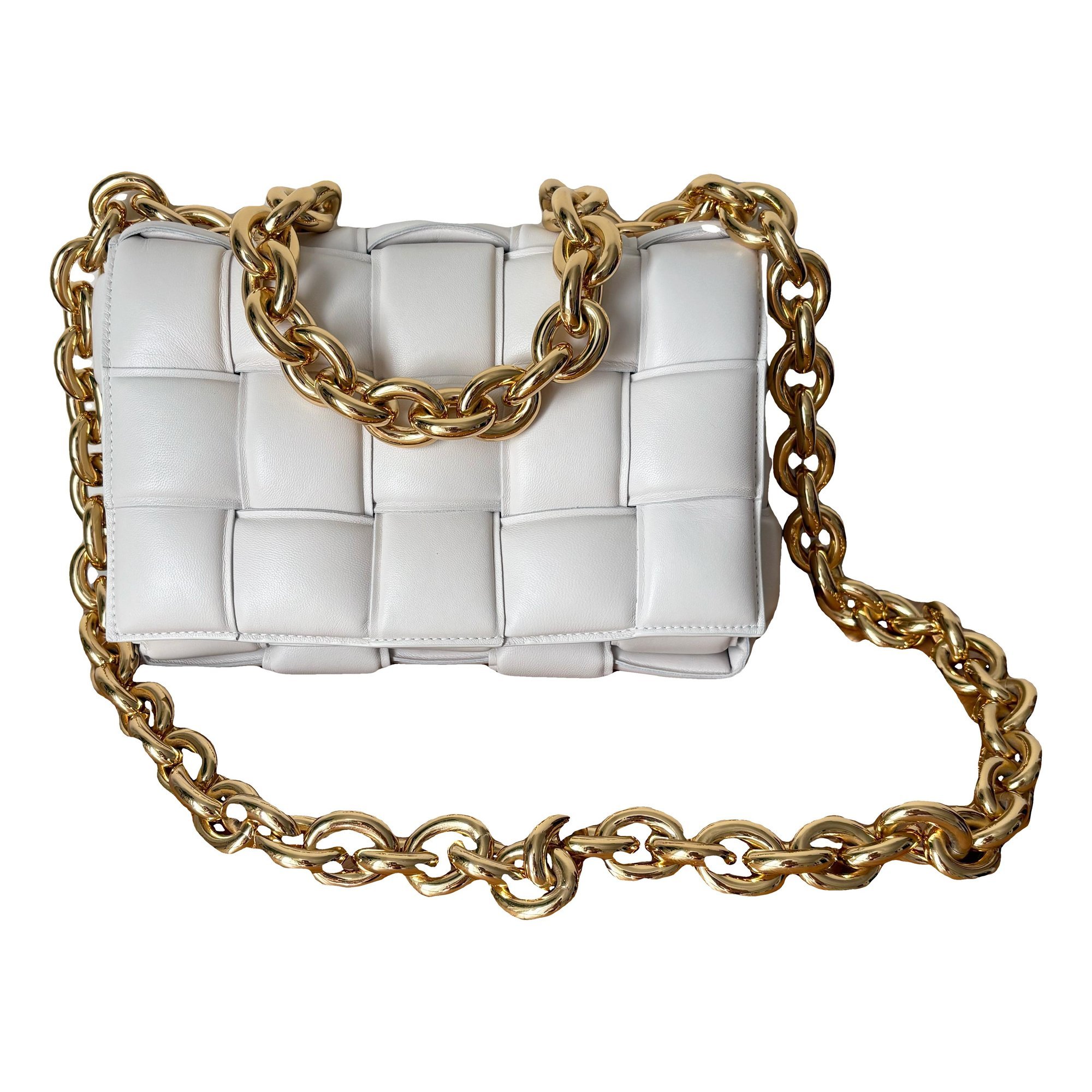 Chain Cassette leather handbag