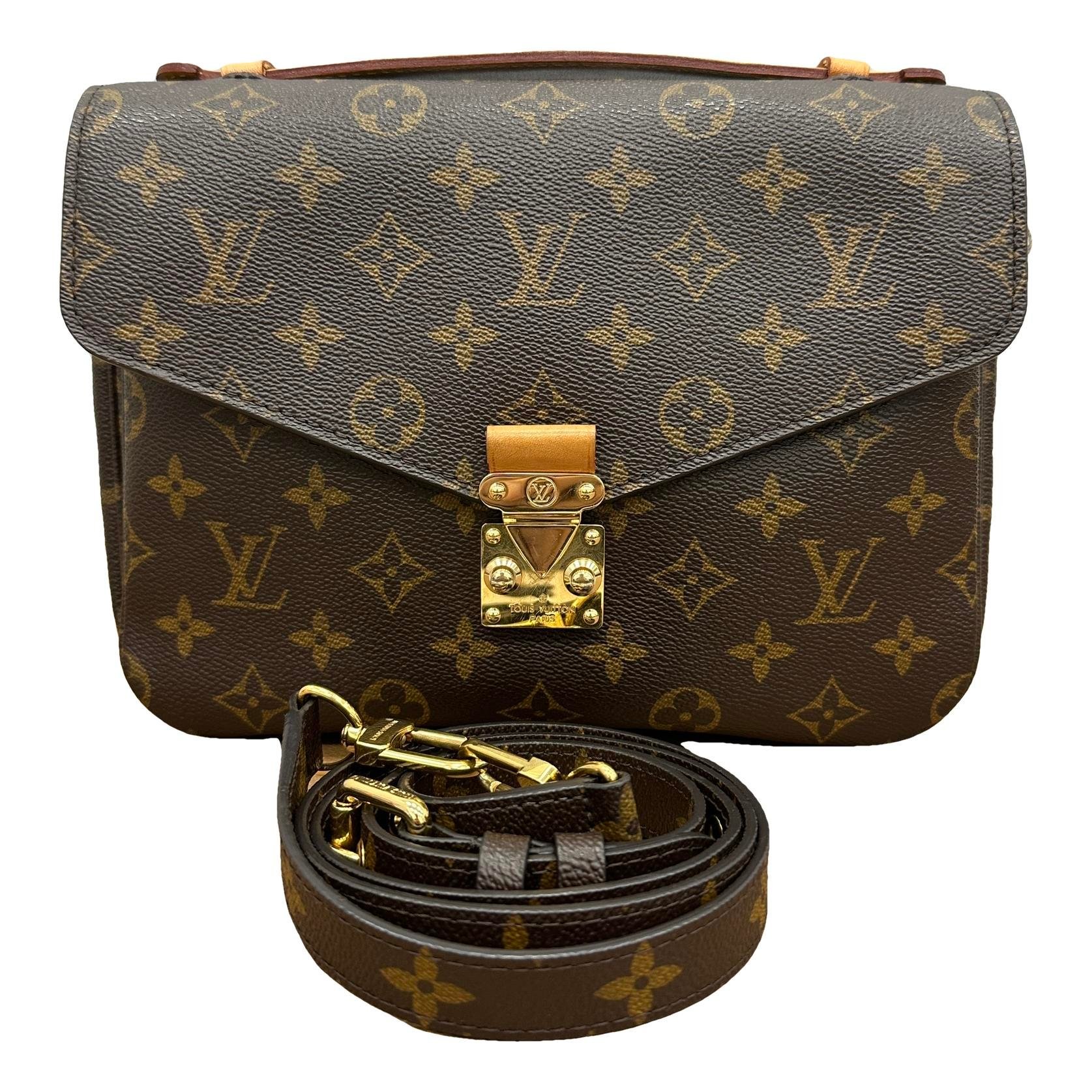 Metis leather handbag