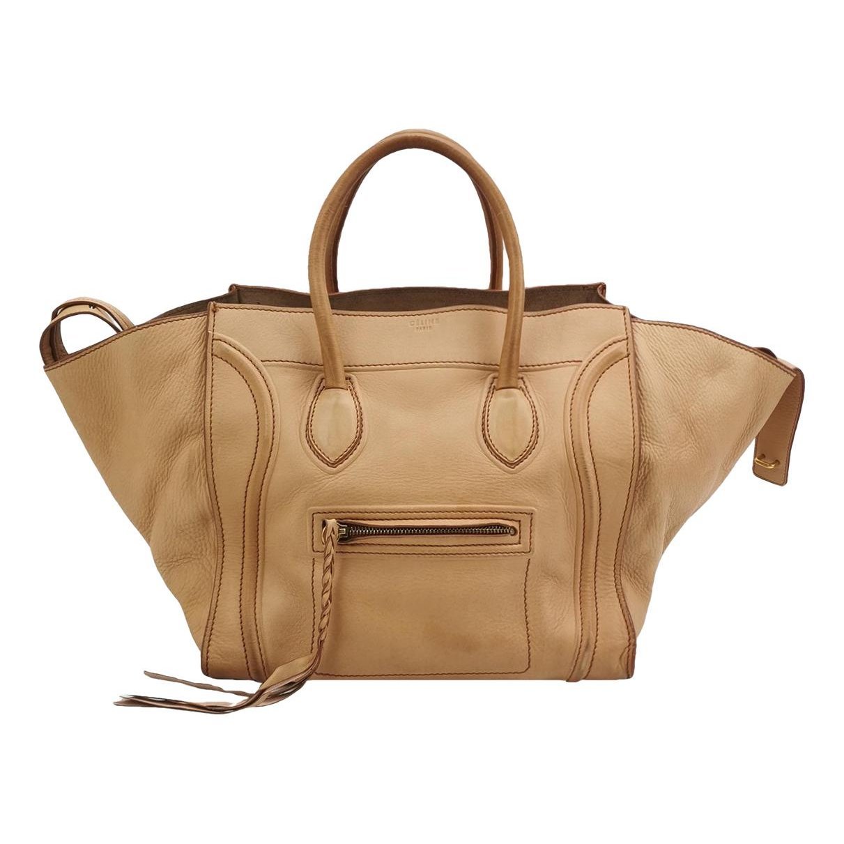 Luggage leather handbag