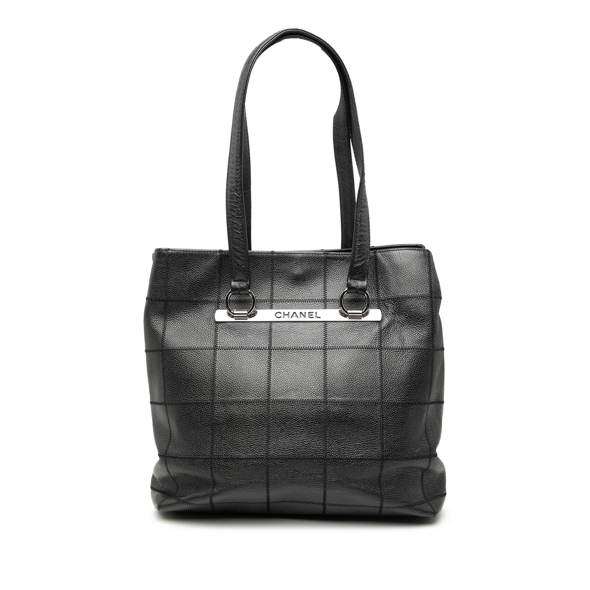 Leather tote