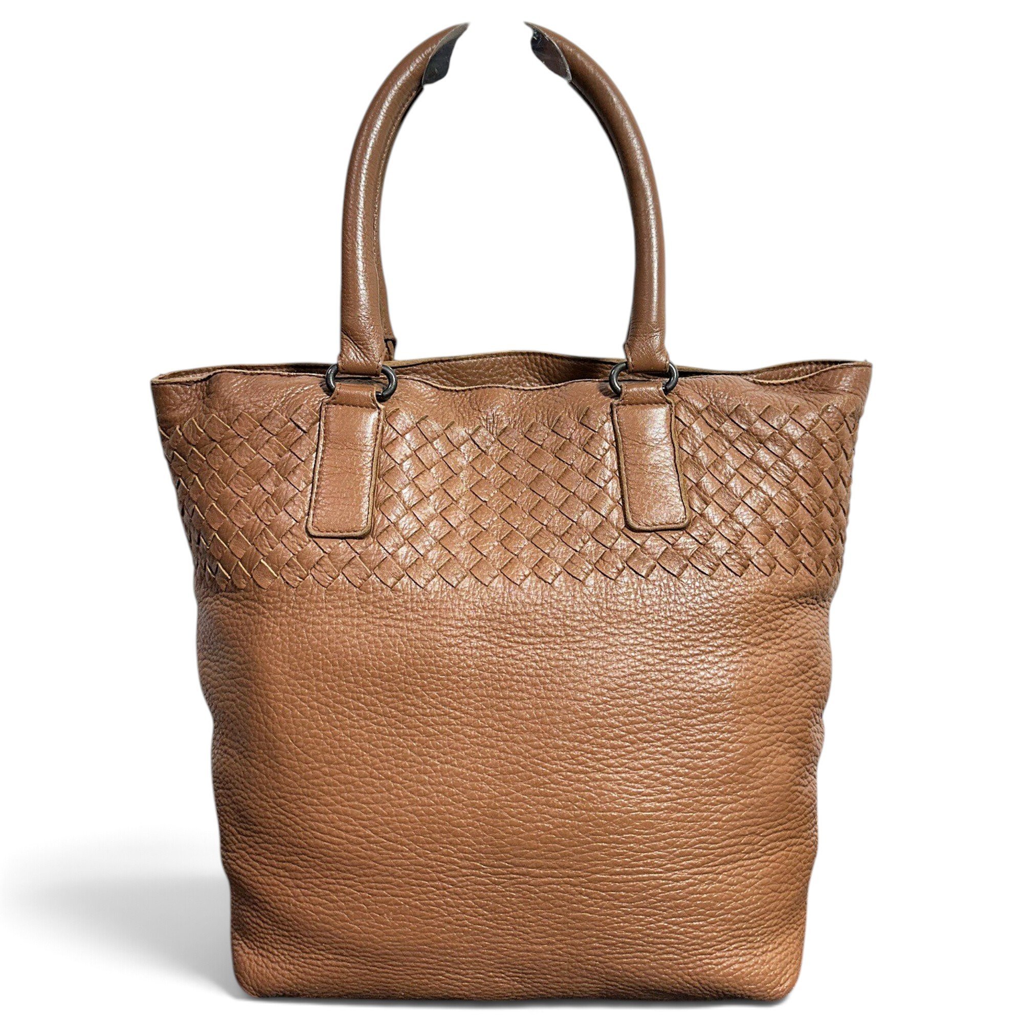 Leather tote