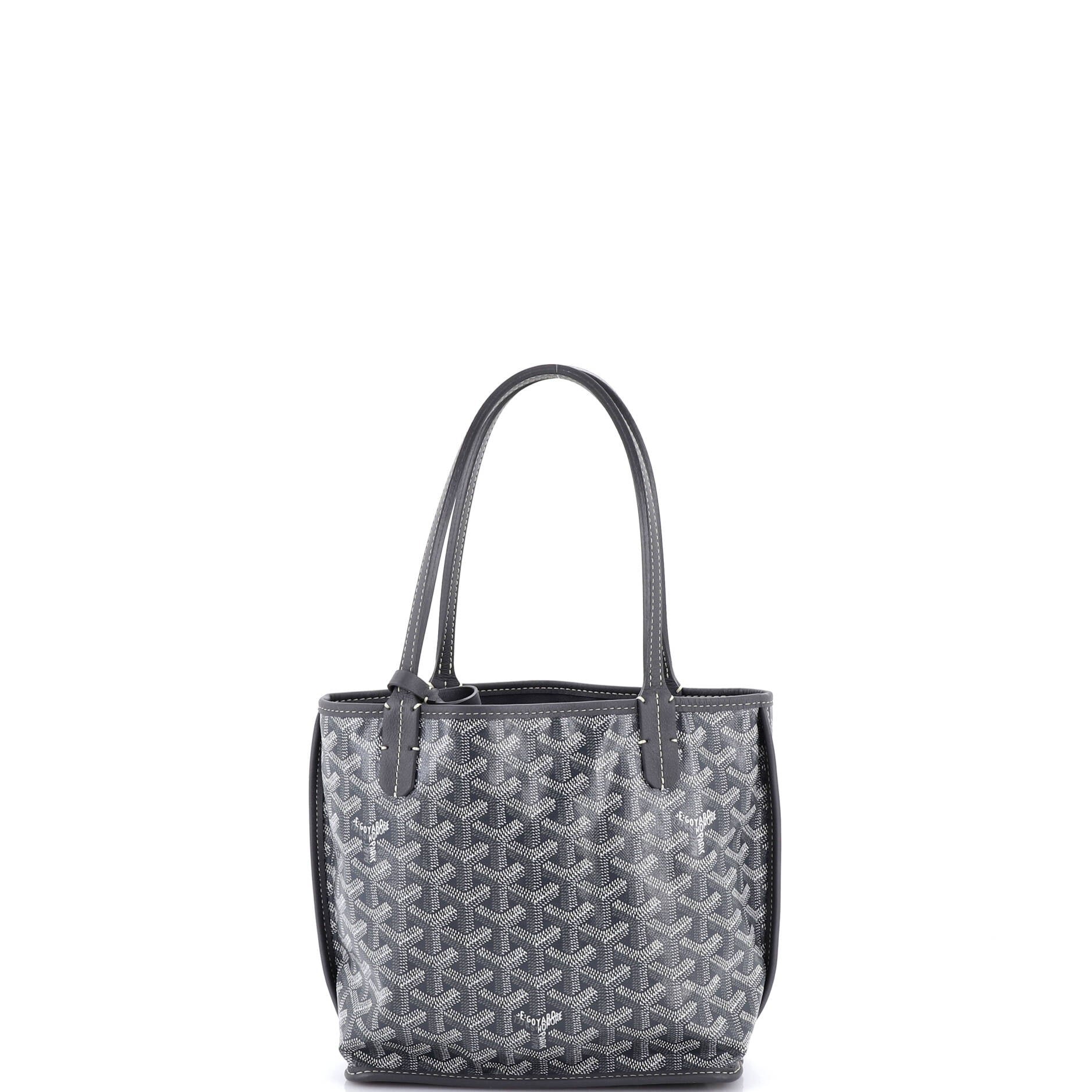 Goyard Anjou Reversible Tote Coated Canvas Mini