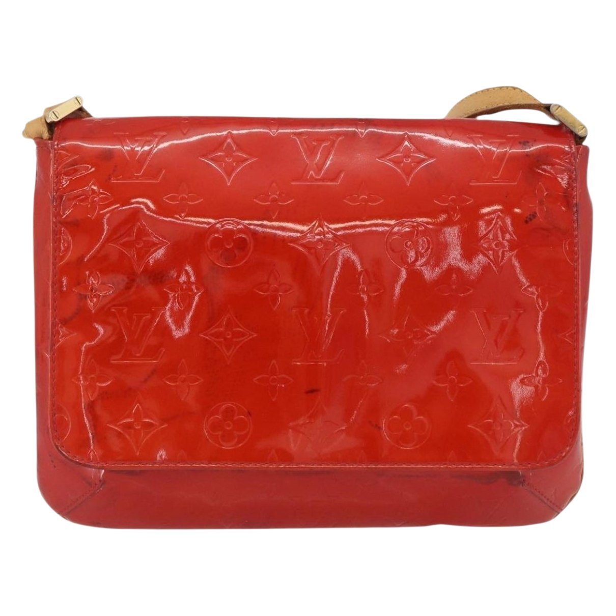 Thompson patent leather handbag