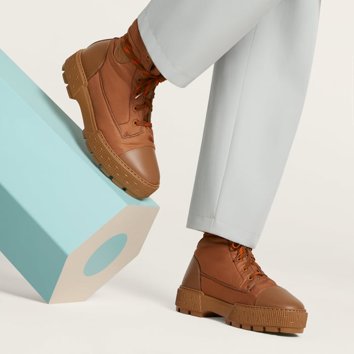 Brun Fumé Fresh Ankle Boot