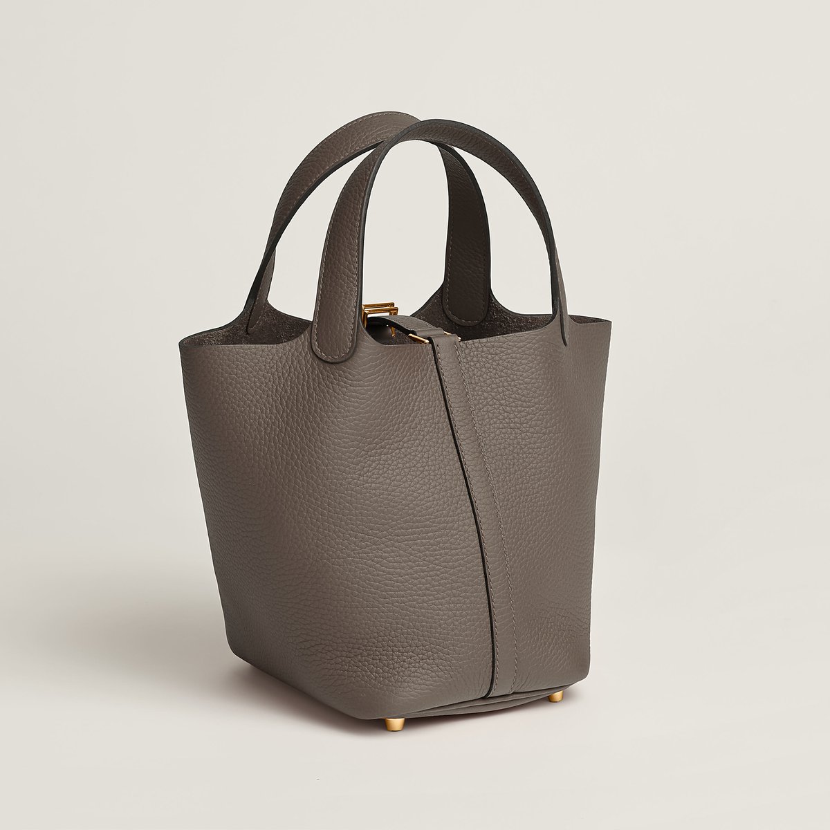 Gris Étain Picotin Lock 18 Bag