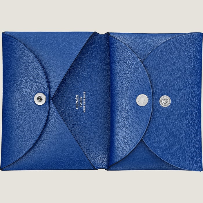 Bleu Royal Calvi Duo Compact Card Holder
