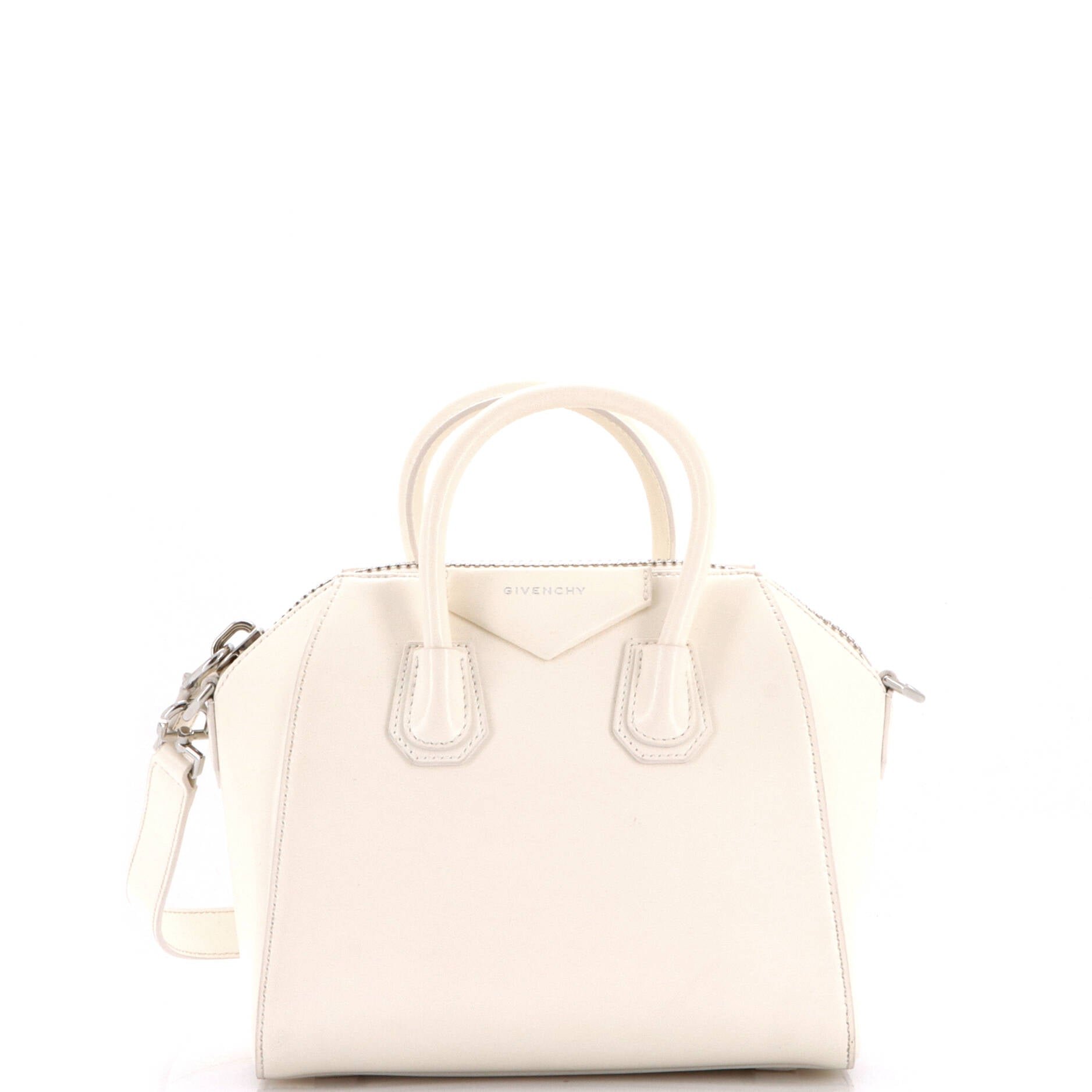 Antigona Bag Glazed Leather Mini