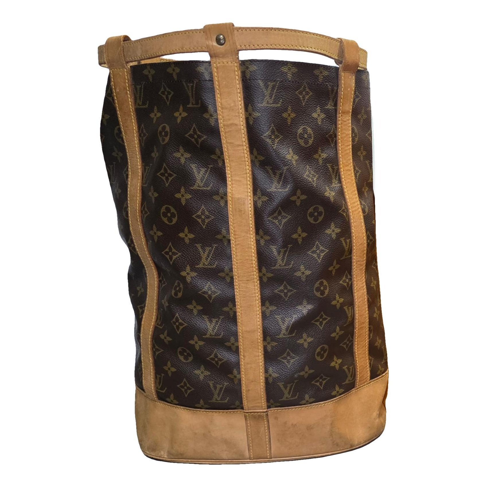Randonnée leather backpack
