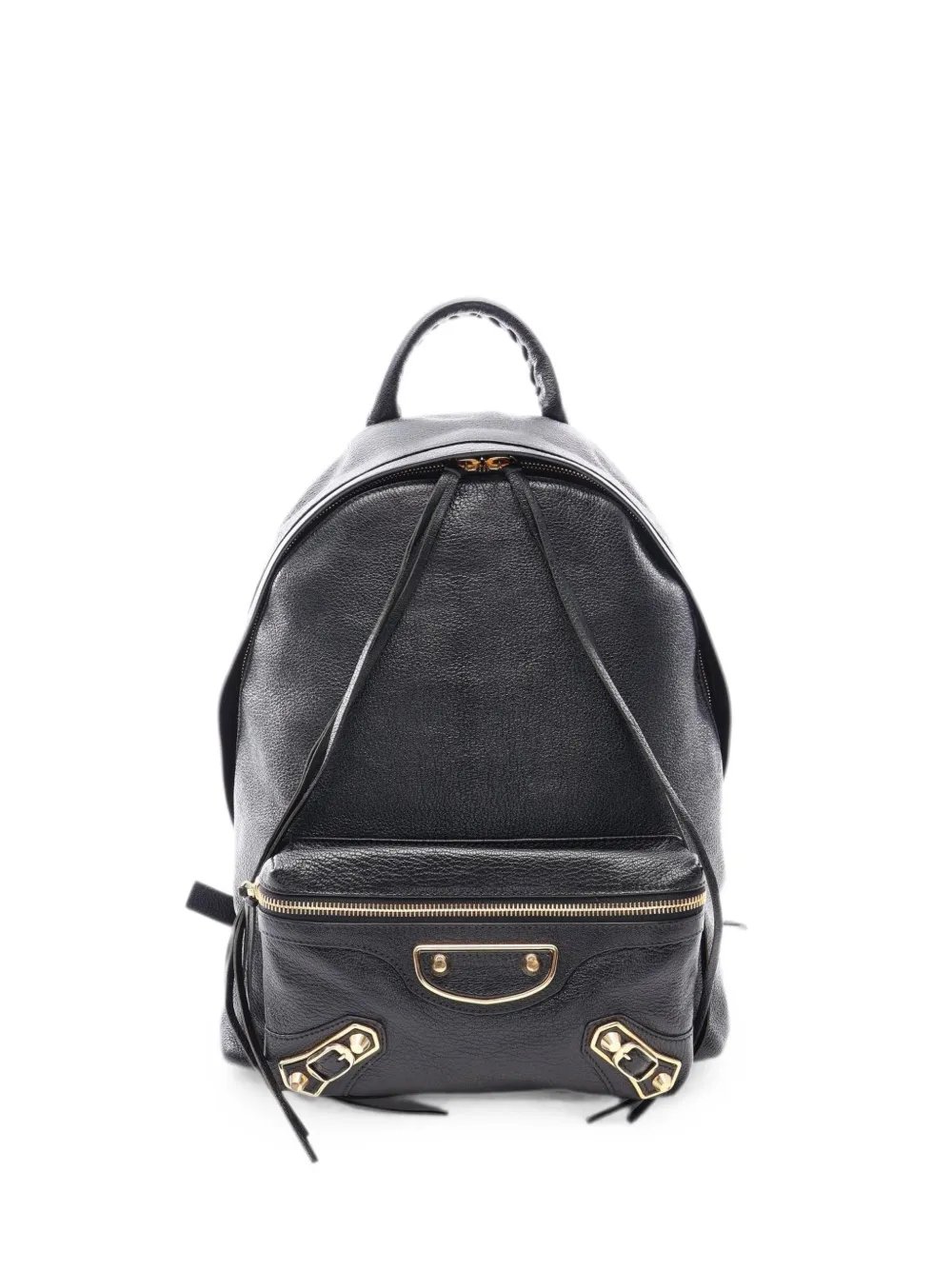 2010s City leather backpack