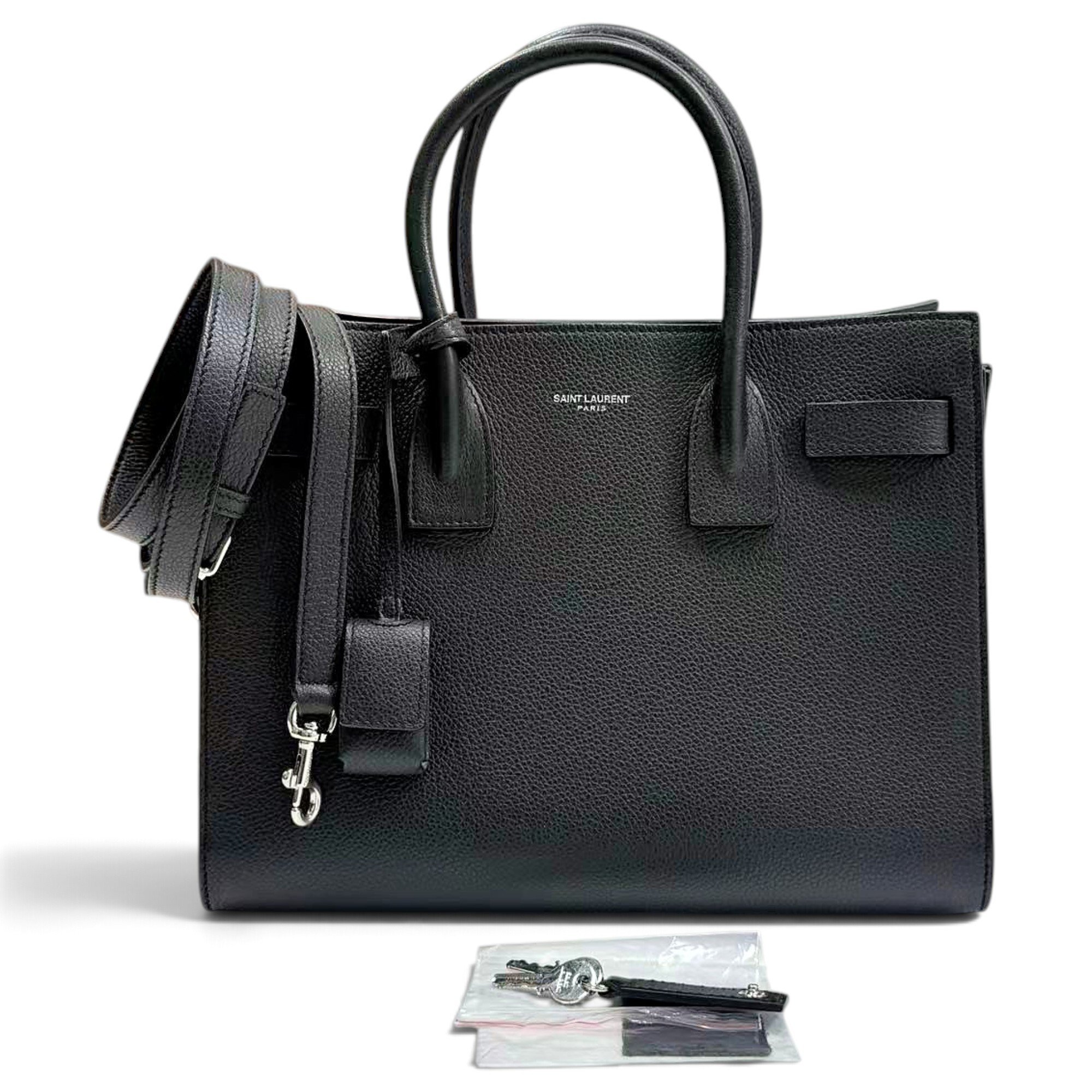 Sac de Jour leather tote