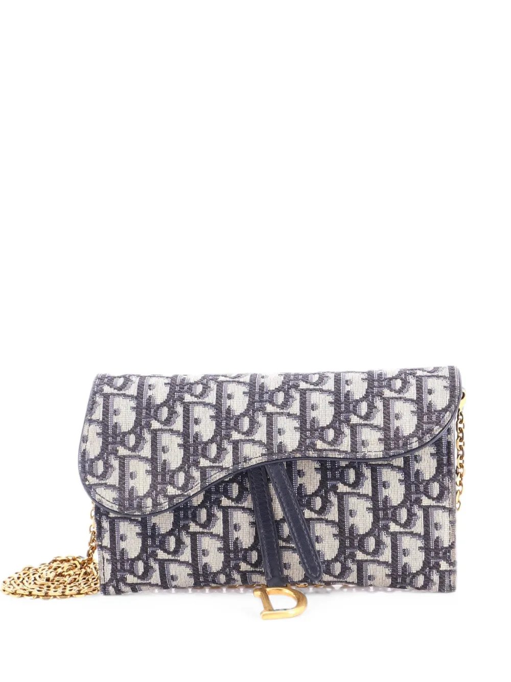 Saddle Chain Wallet Oblique Canvas crossbody bag
