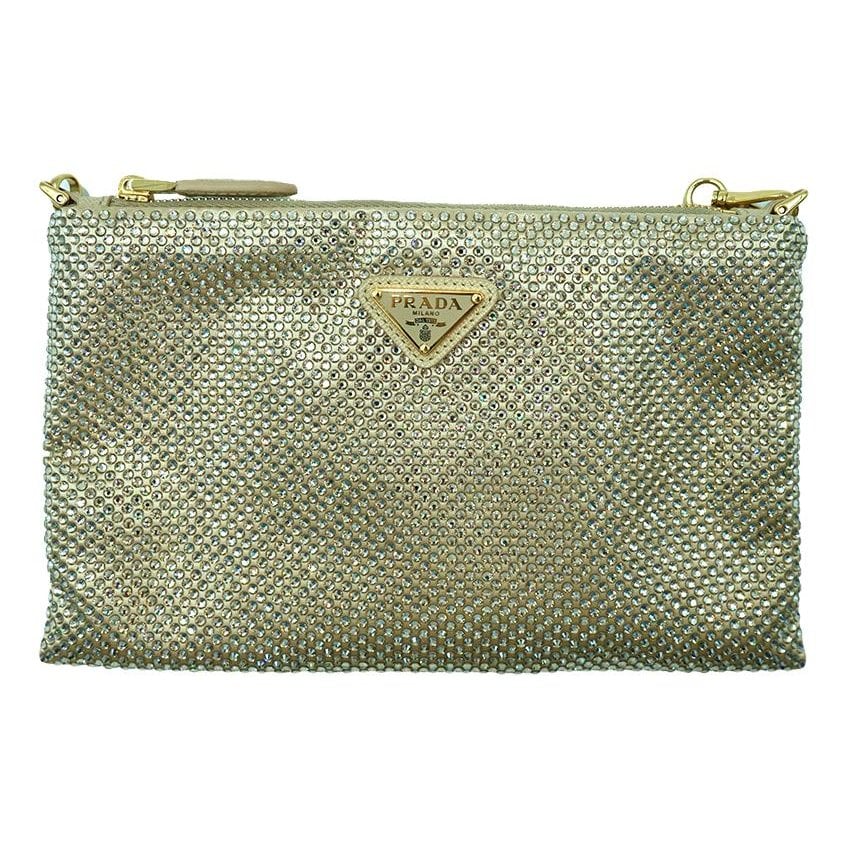 Silk crossbody bag