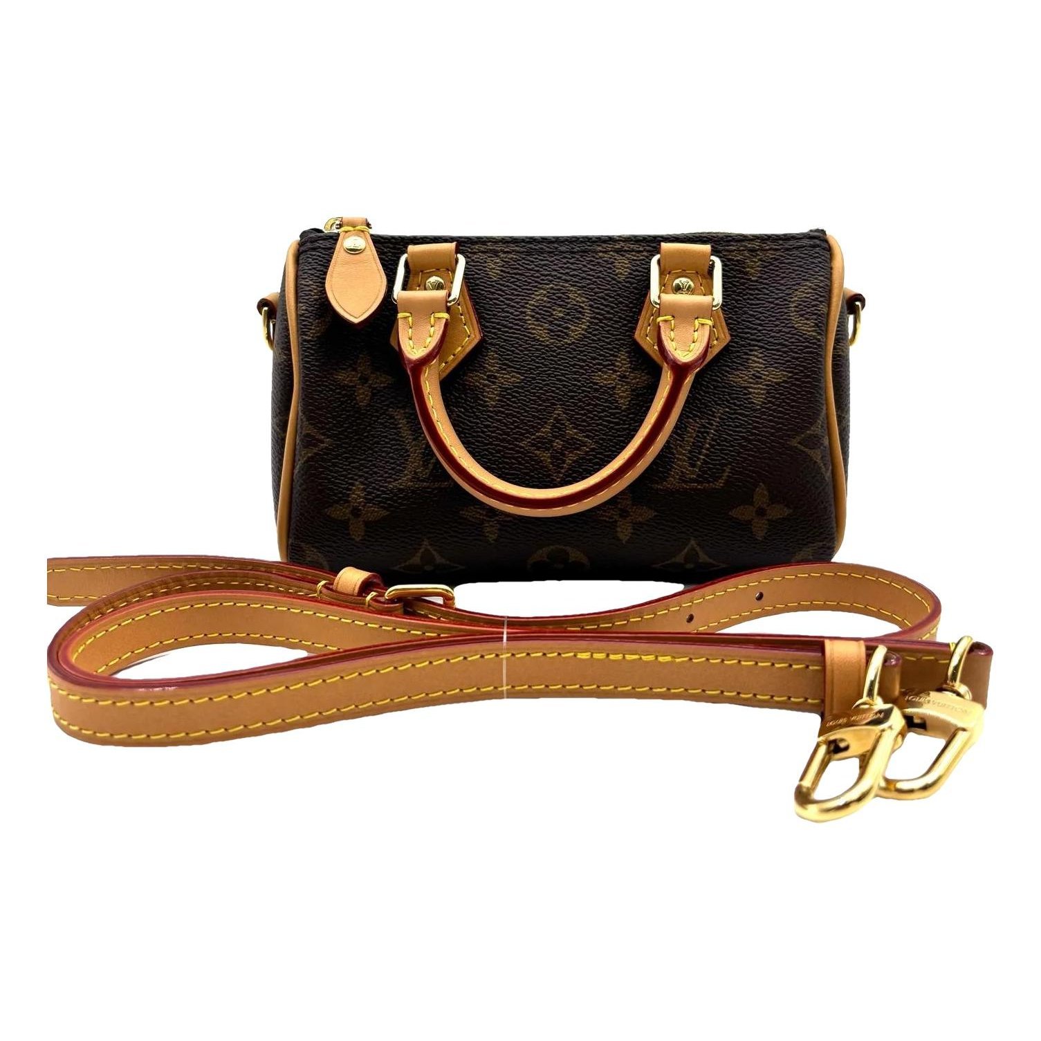Speedy leather mini bag